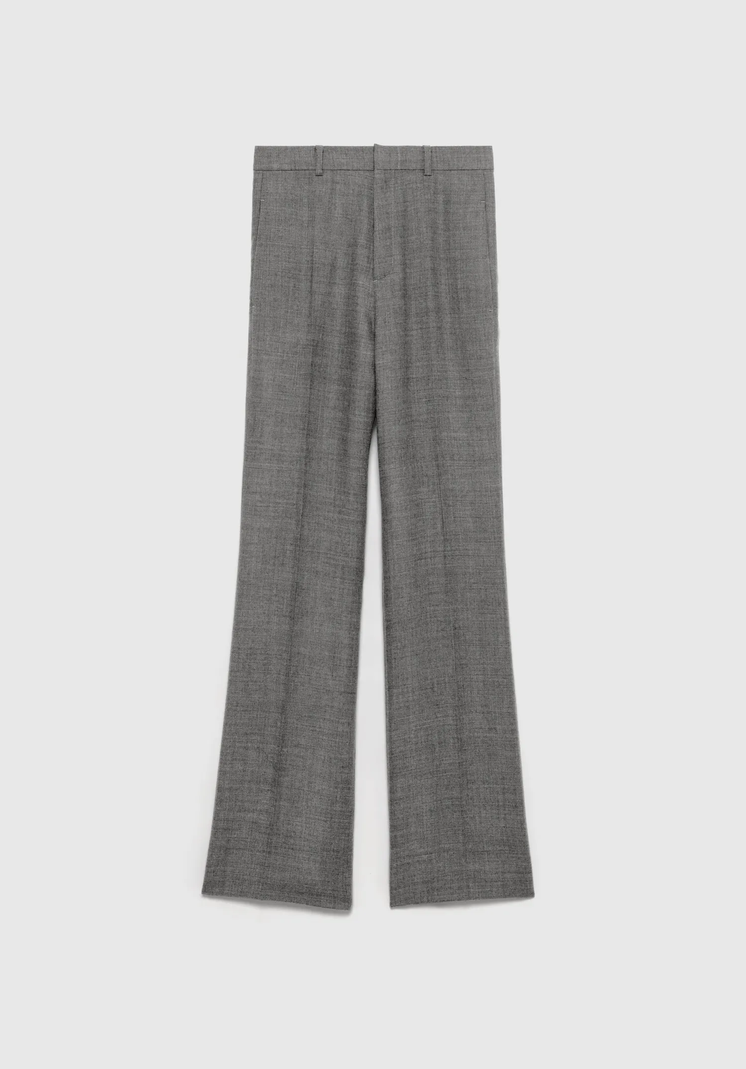 Credo Straight Melange Trousers sold by Bite Studios