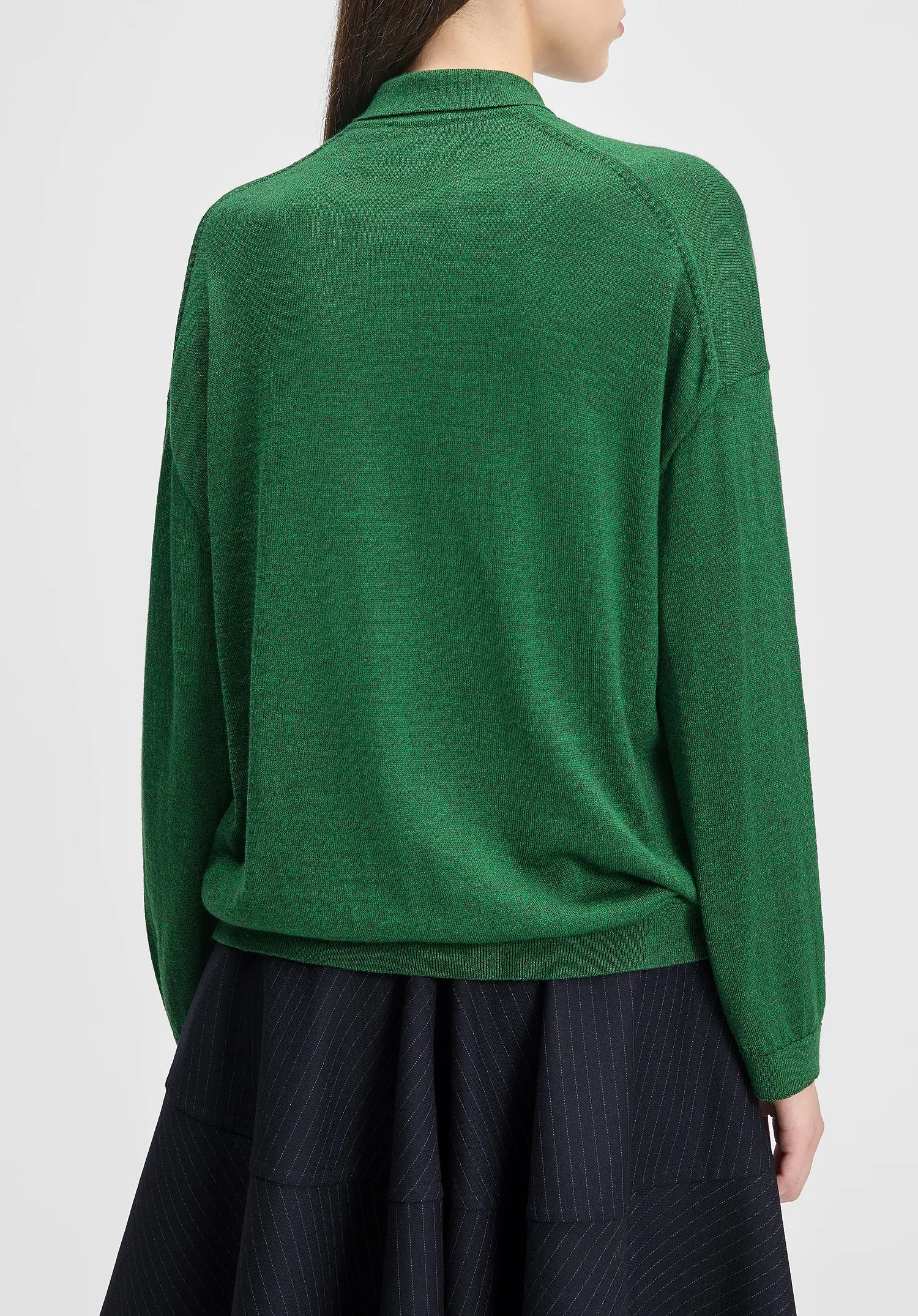 Polo-neck Cut-out Knit Sweater sold by Bite Studios product image thumbnail 5