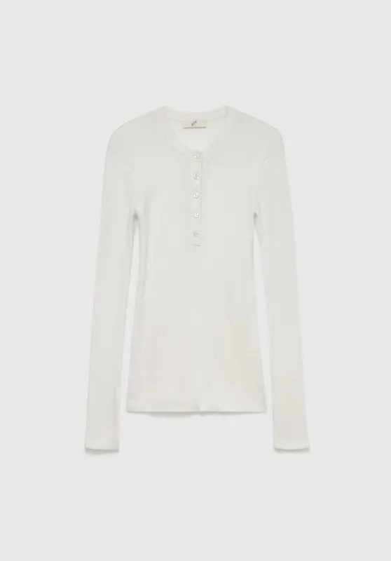 Lone Buttoned Rib Knit sold by Bite Studios