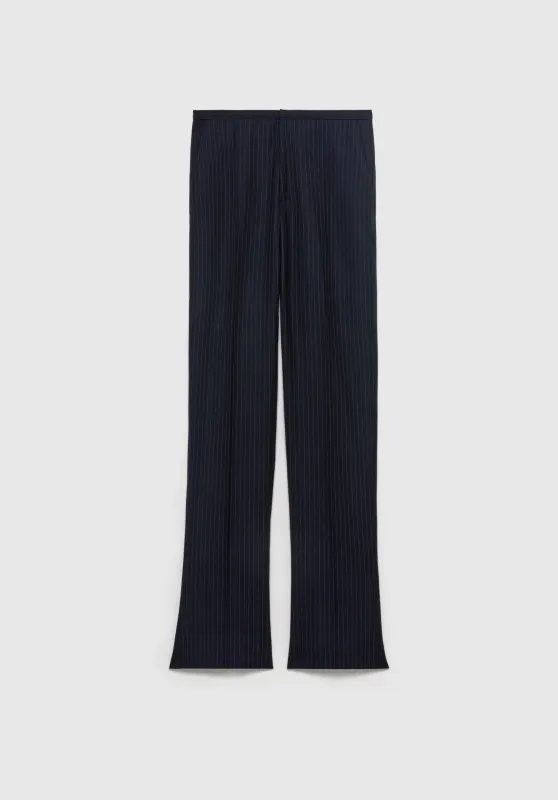 Cora Slim Pinstriped Trousers sold by Bite Studios