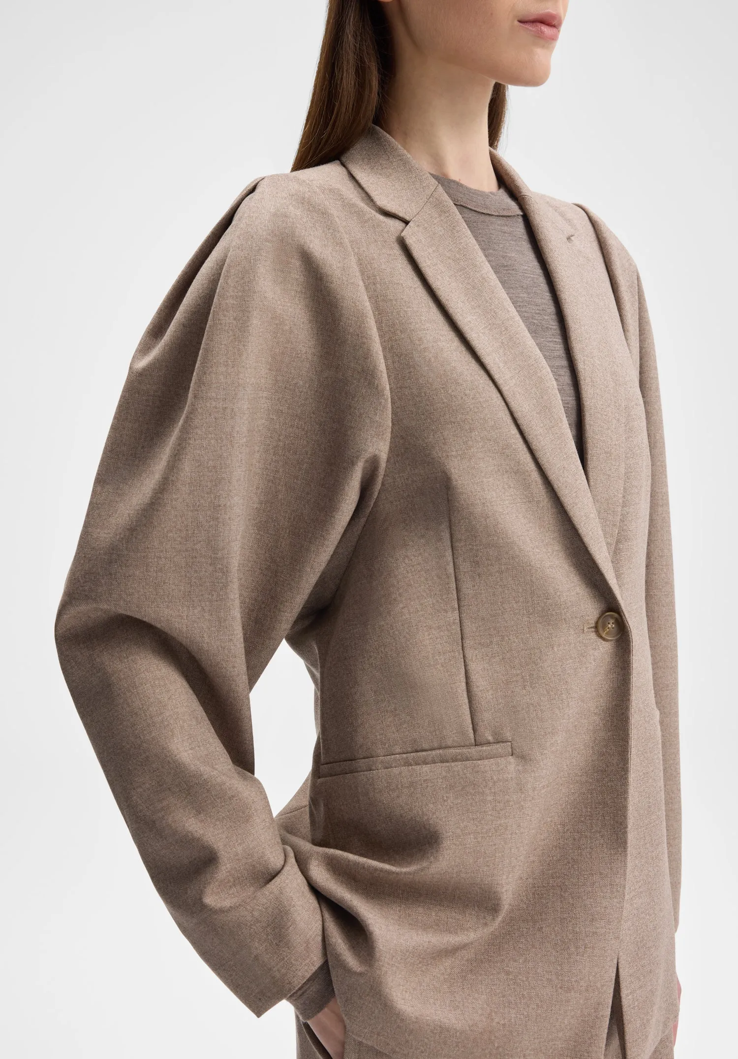 Sculpted Sleeve Suit Jacket sold by Bite Studios product image thumbnail 5