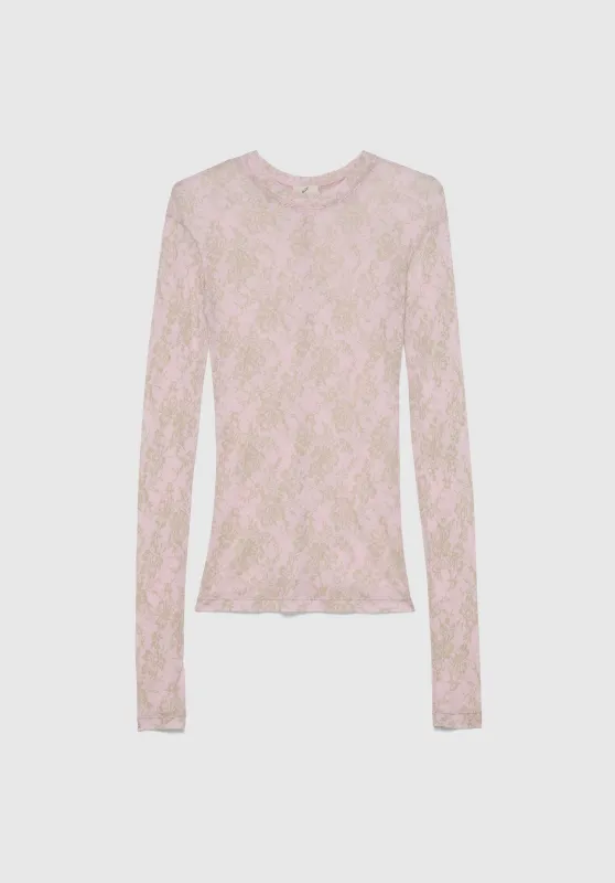 Lace Print Long-sleeve Jersey sold by Bite Studios