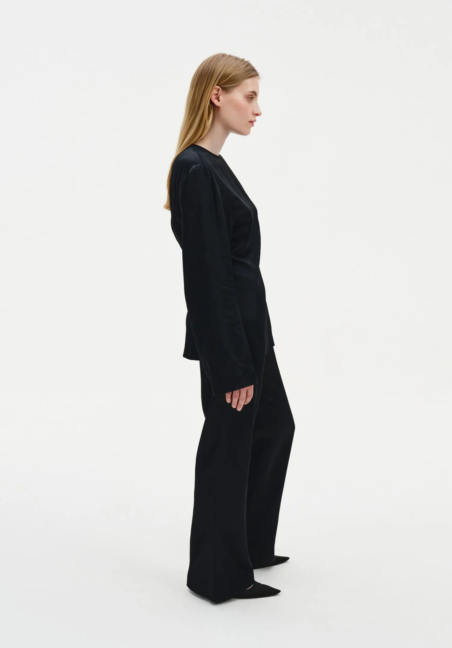 Relaxed Satin Trousers sold by Bite Studios product image thumbnail 2