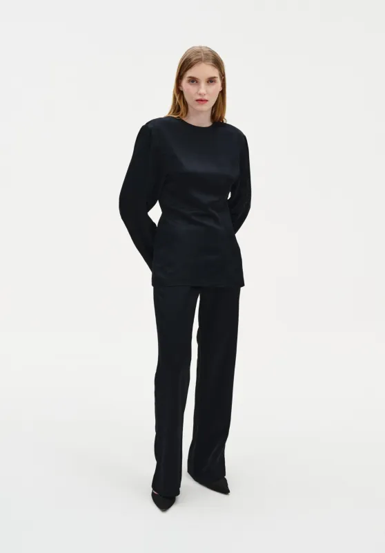 Relaxed Satin Trousers made by Bite Studios