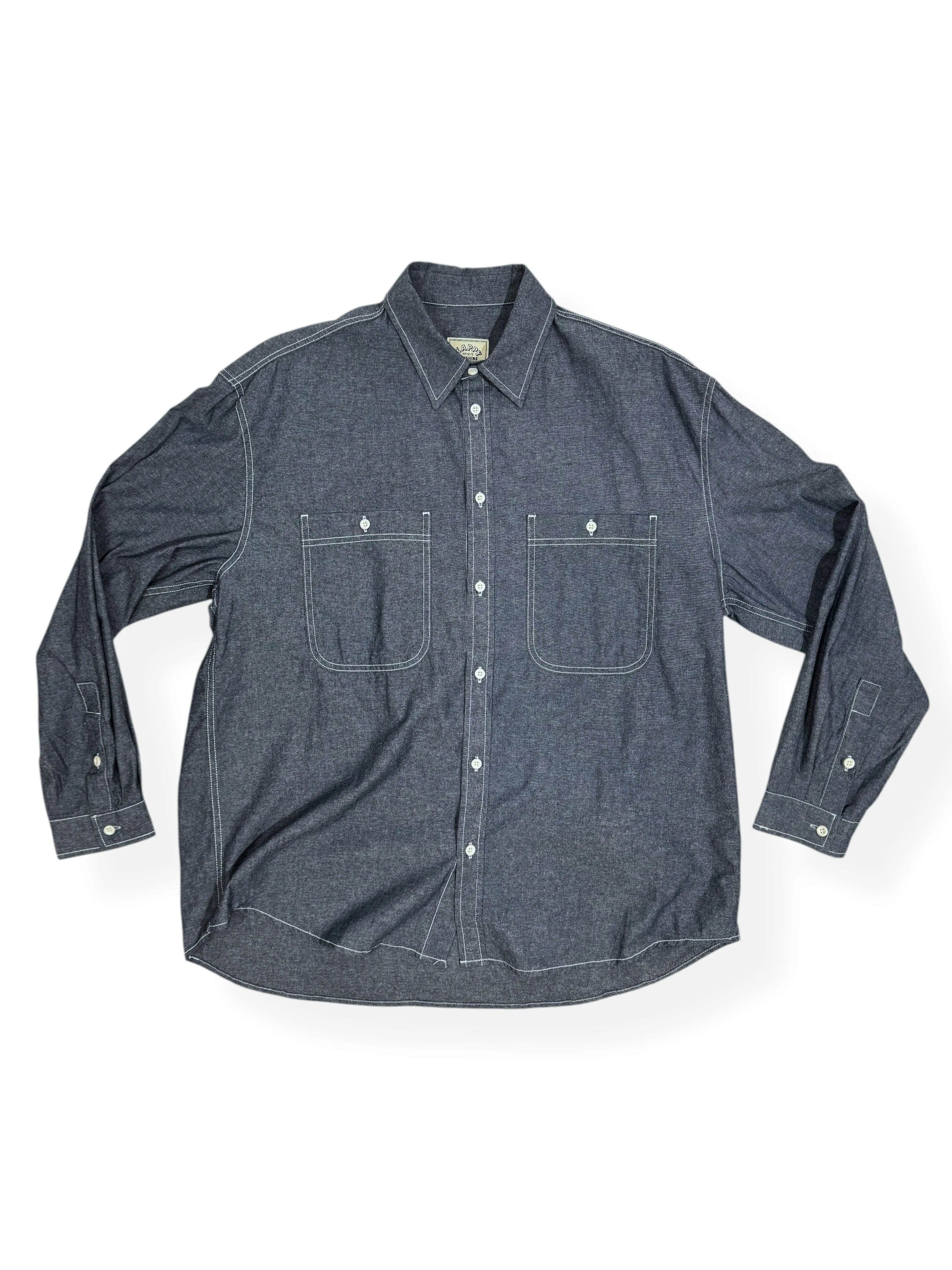 TWO POCKET DENIM SHIRT sold by MACHUS private label
