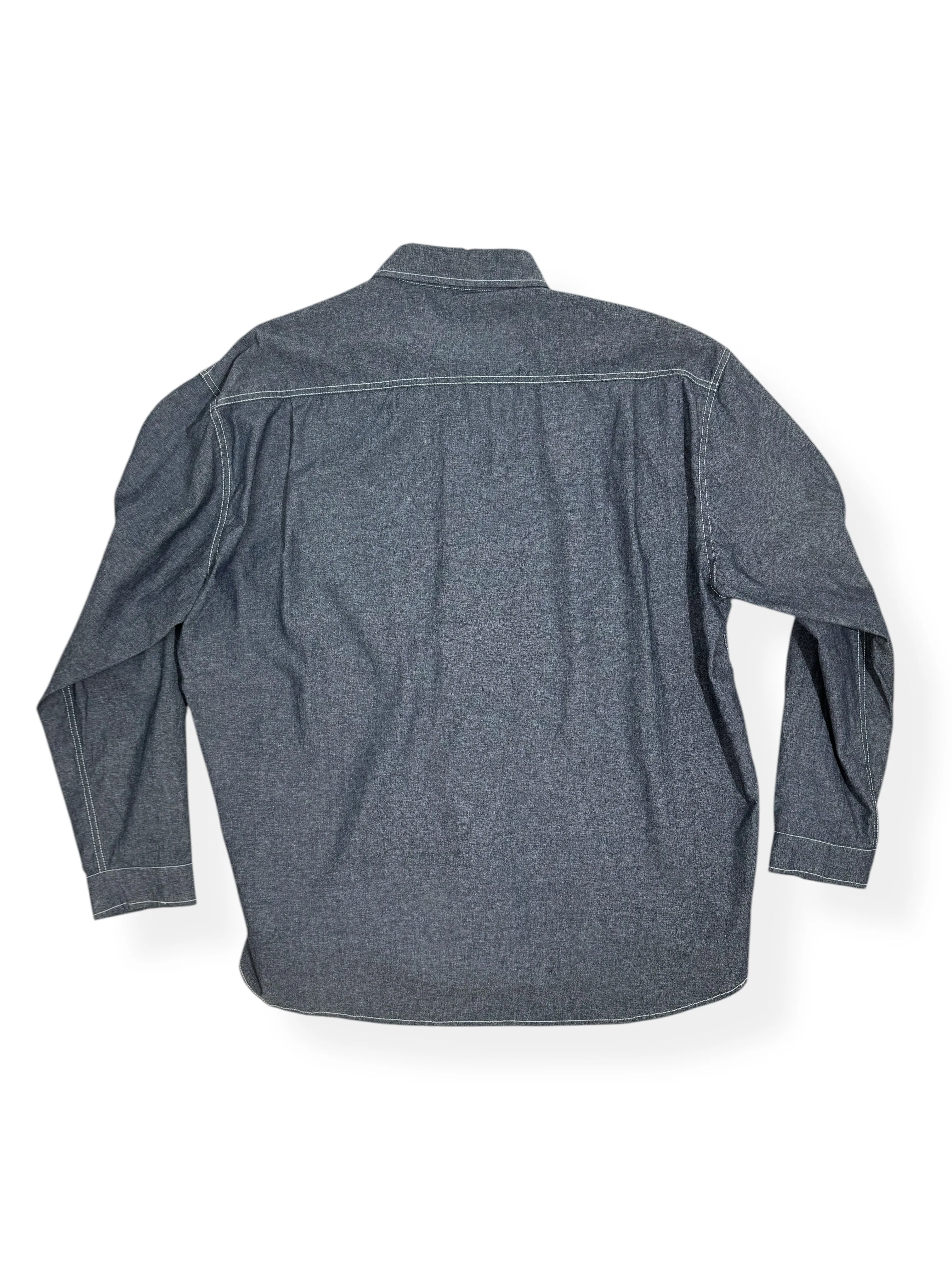 TWO POCKET DENIM SHIRT sold by MACHUS private label product image thumbnail 2