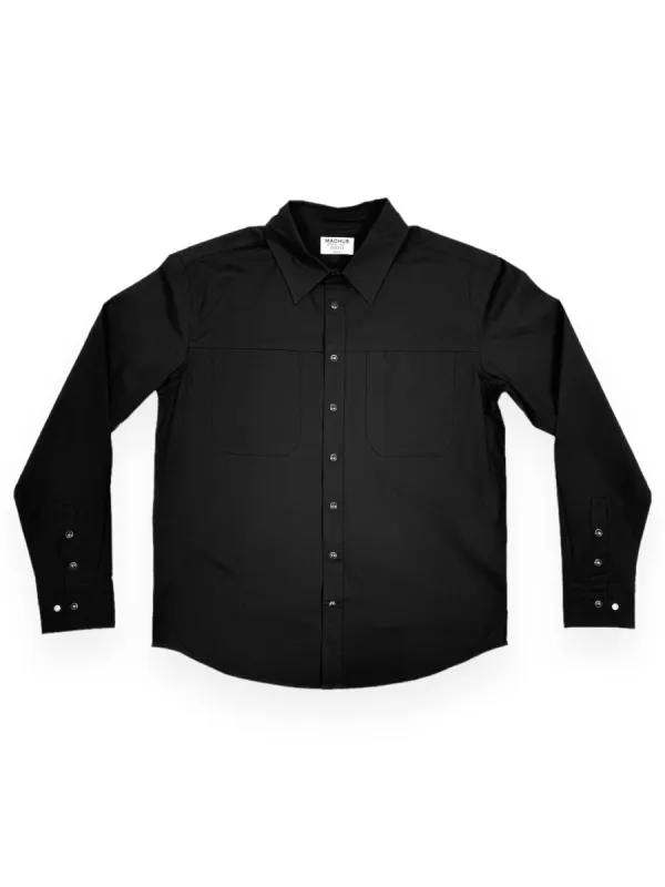 THE DRESS SHIRT / BLACK sold by MACHUS private label