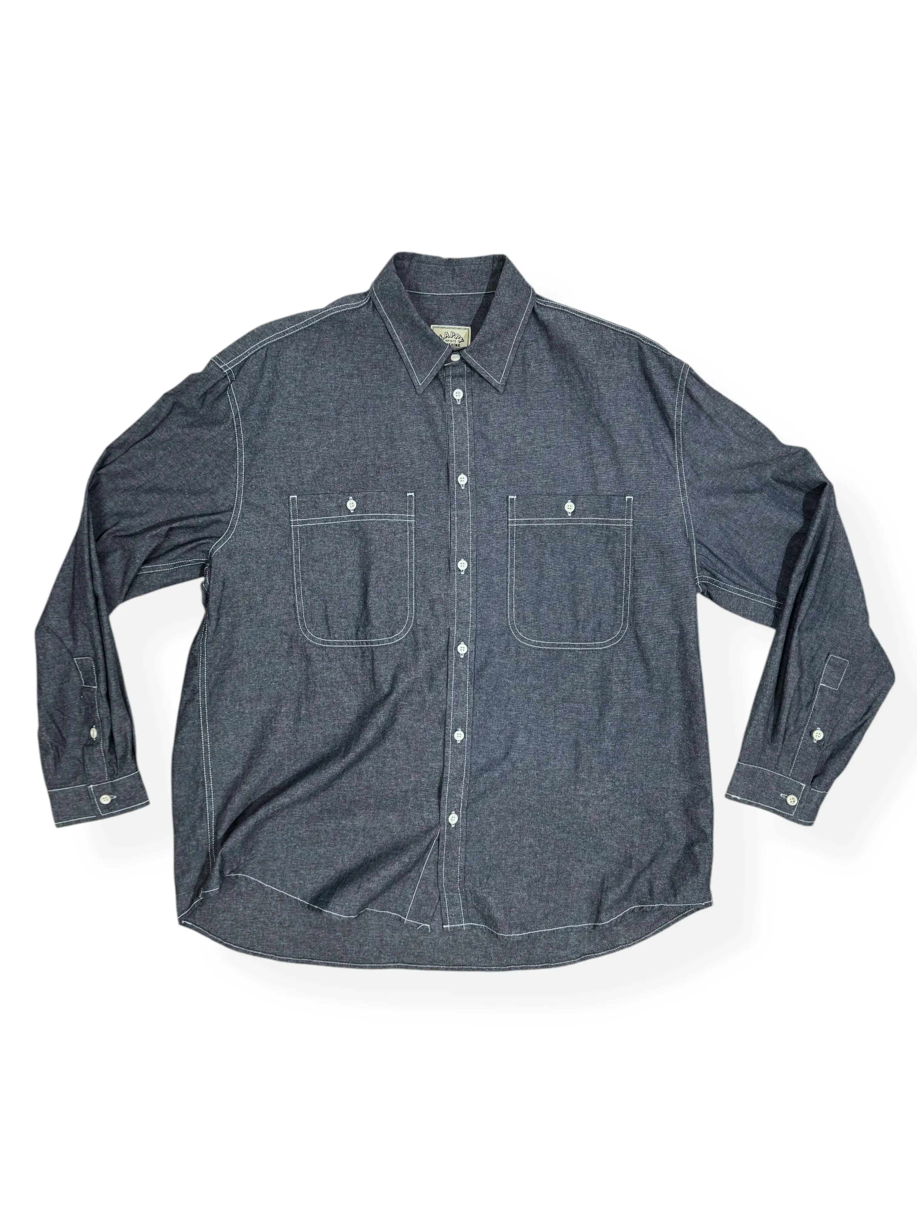 TWO POCKET DENIM SHIRT sold by MACHUS private label