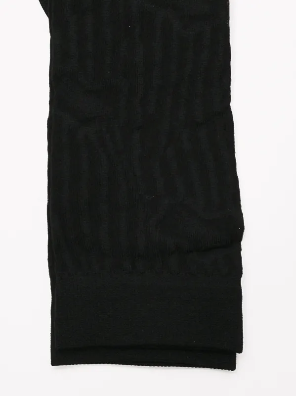 Black Daffodils Transparent Socks Femme made by Henrik Vibskov