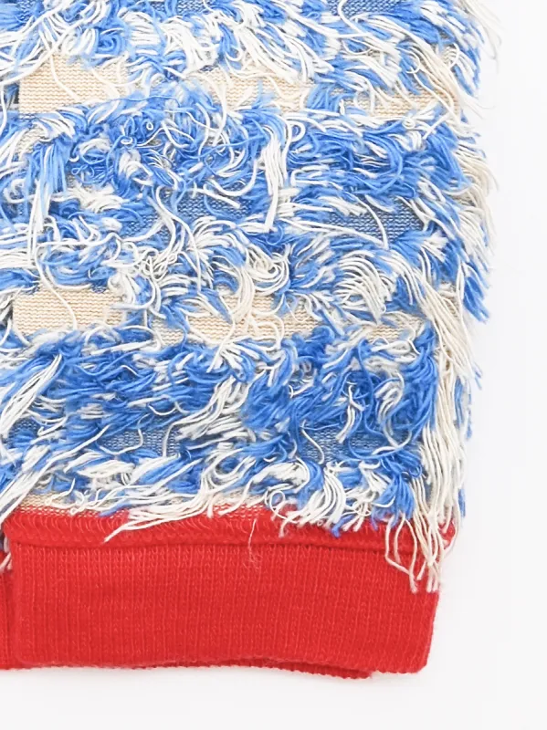 Blue Hairy Chair Handsome Socks Femme made by Henrik Vibskov