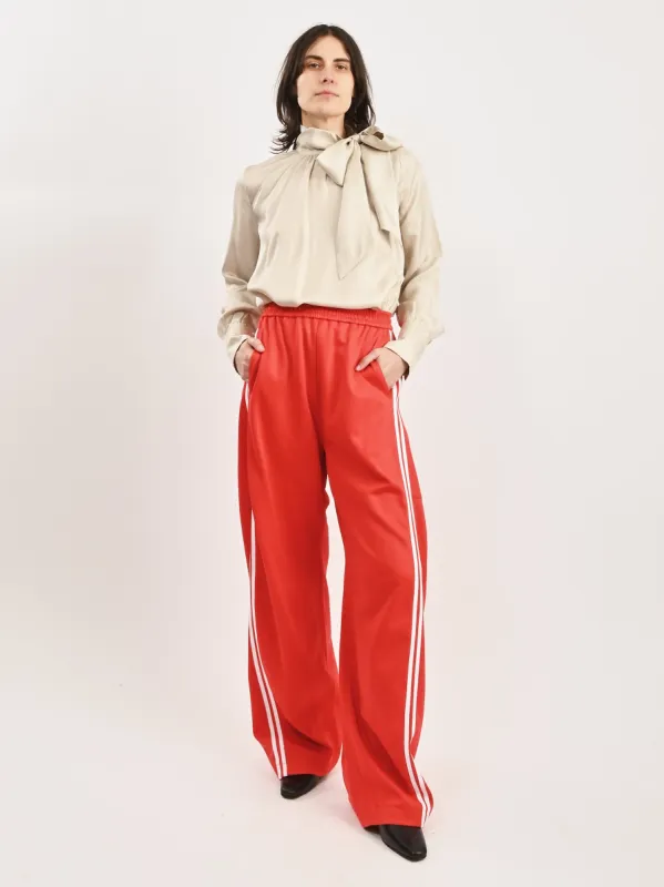 Red Active Knit Winslow Pant sold by Frances May Houseline