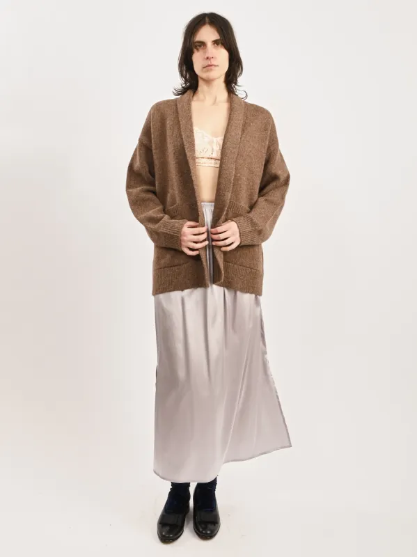 Brown Colles Cardigan sold by Frances May Houseline