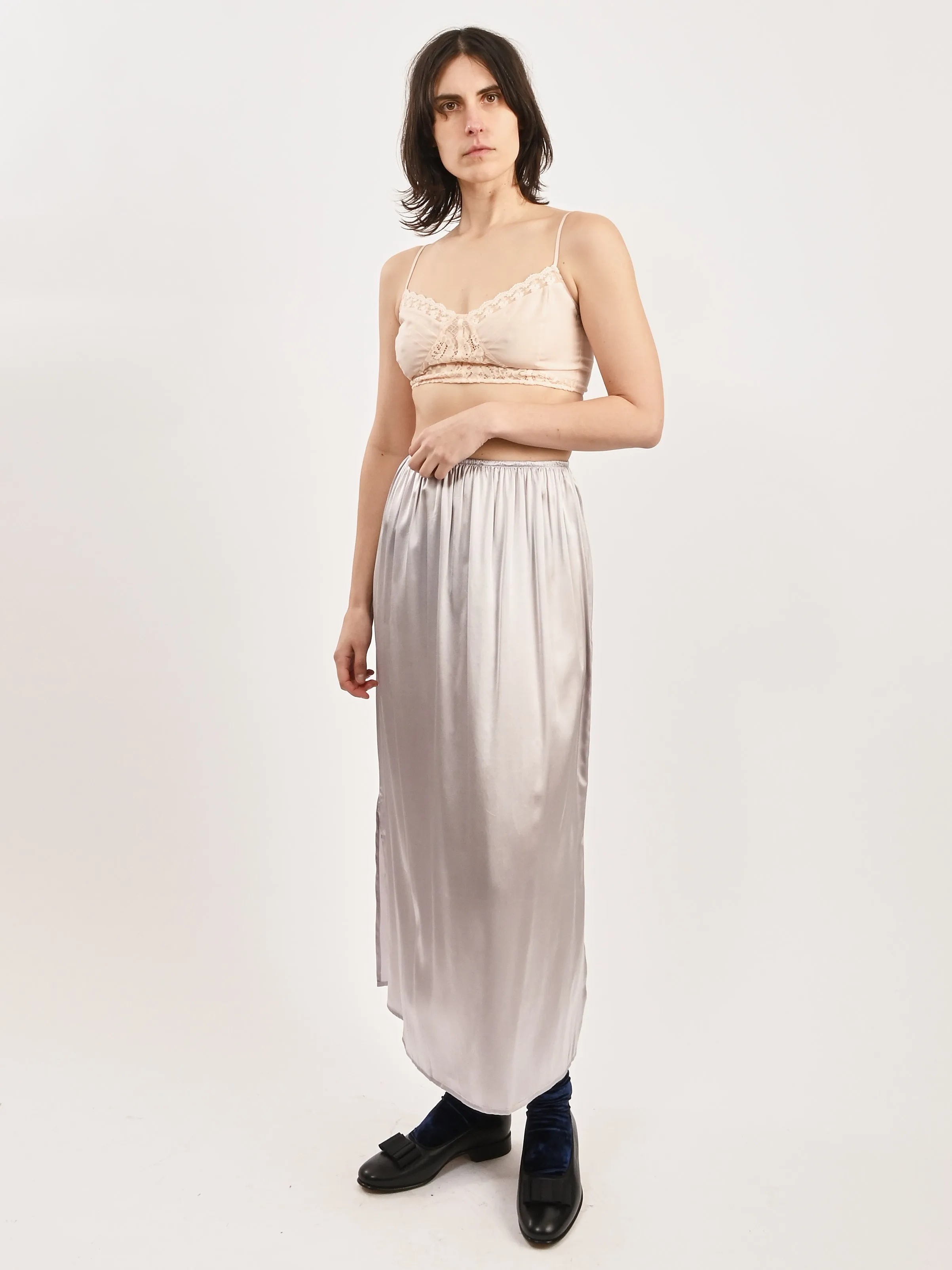 Blue Silver City Skirt sold by Frances May Houseline