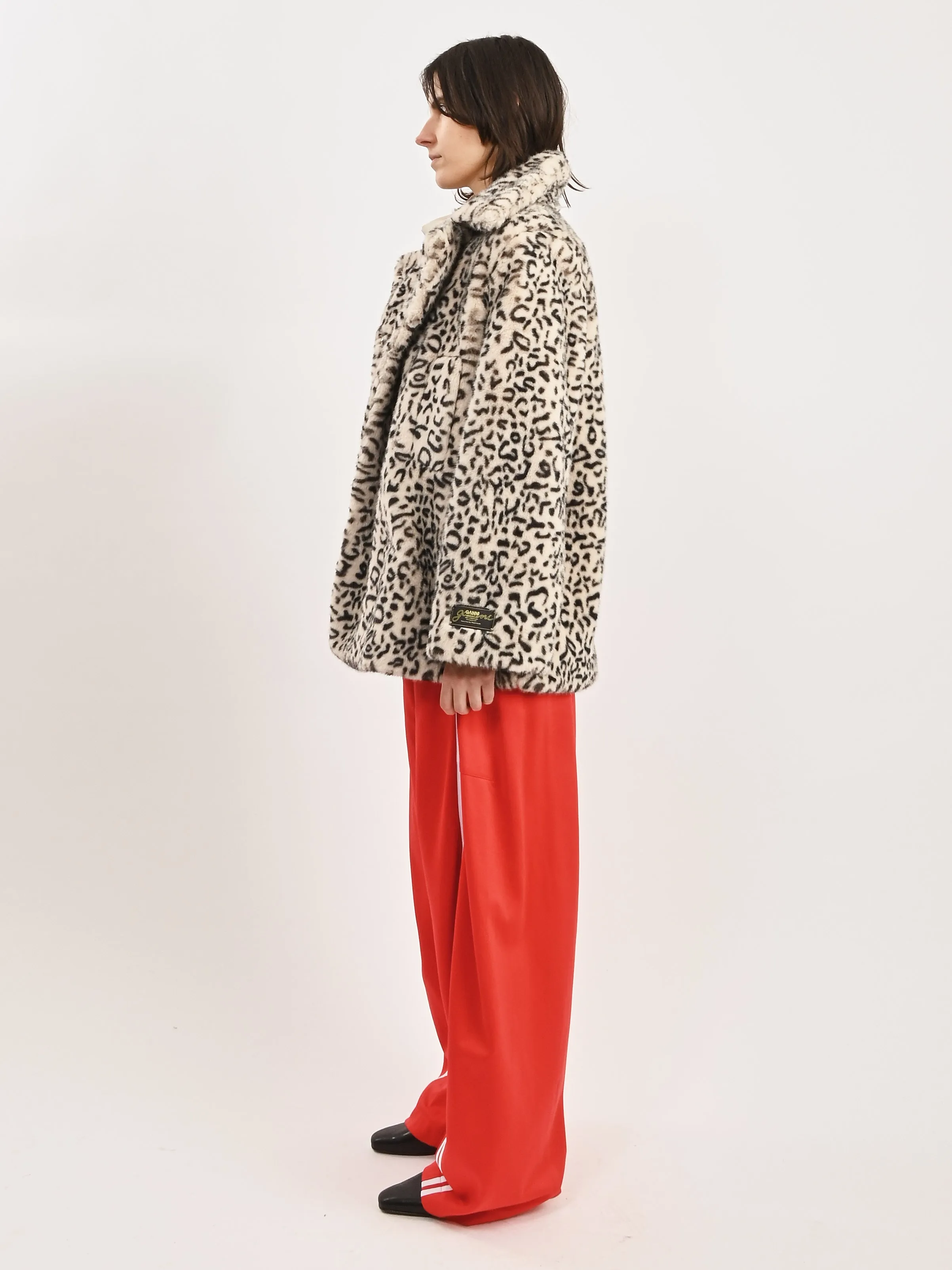 Almond Milk Faux Fur Jacket sold by Frances May Houseline product image thumbnail 5