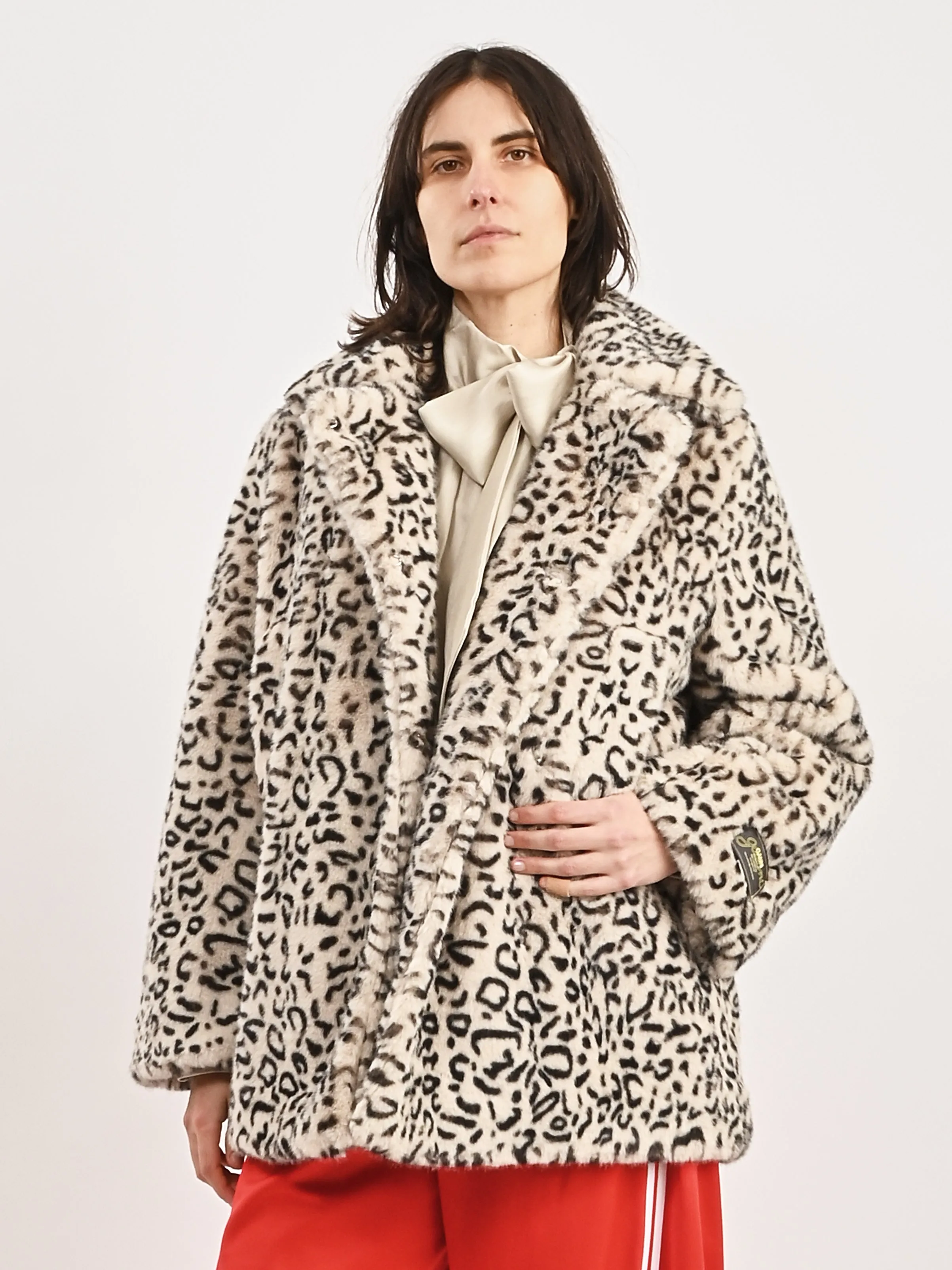 Almond Milk Faux Fur Jacket sold by Frances May Houseline product image thumbnail 2