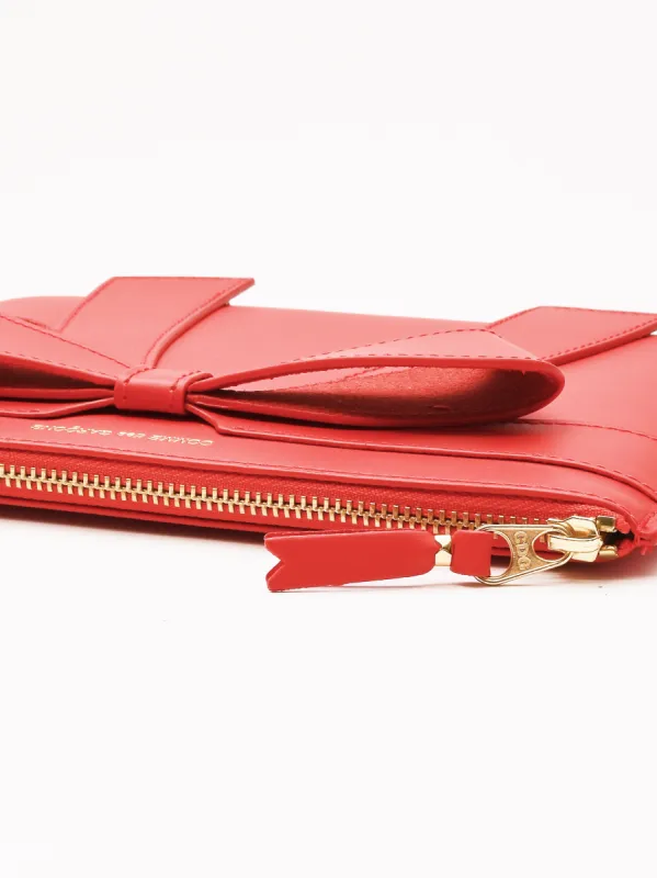 Large Red Big Bow Pouch sold by Frances May Houseline