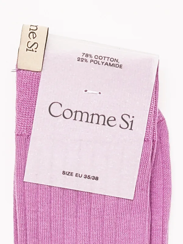 Iris The Yves Sock made by Frances May Houseline