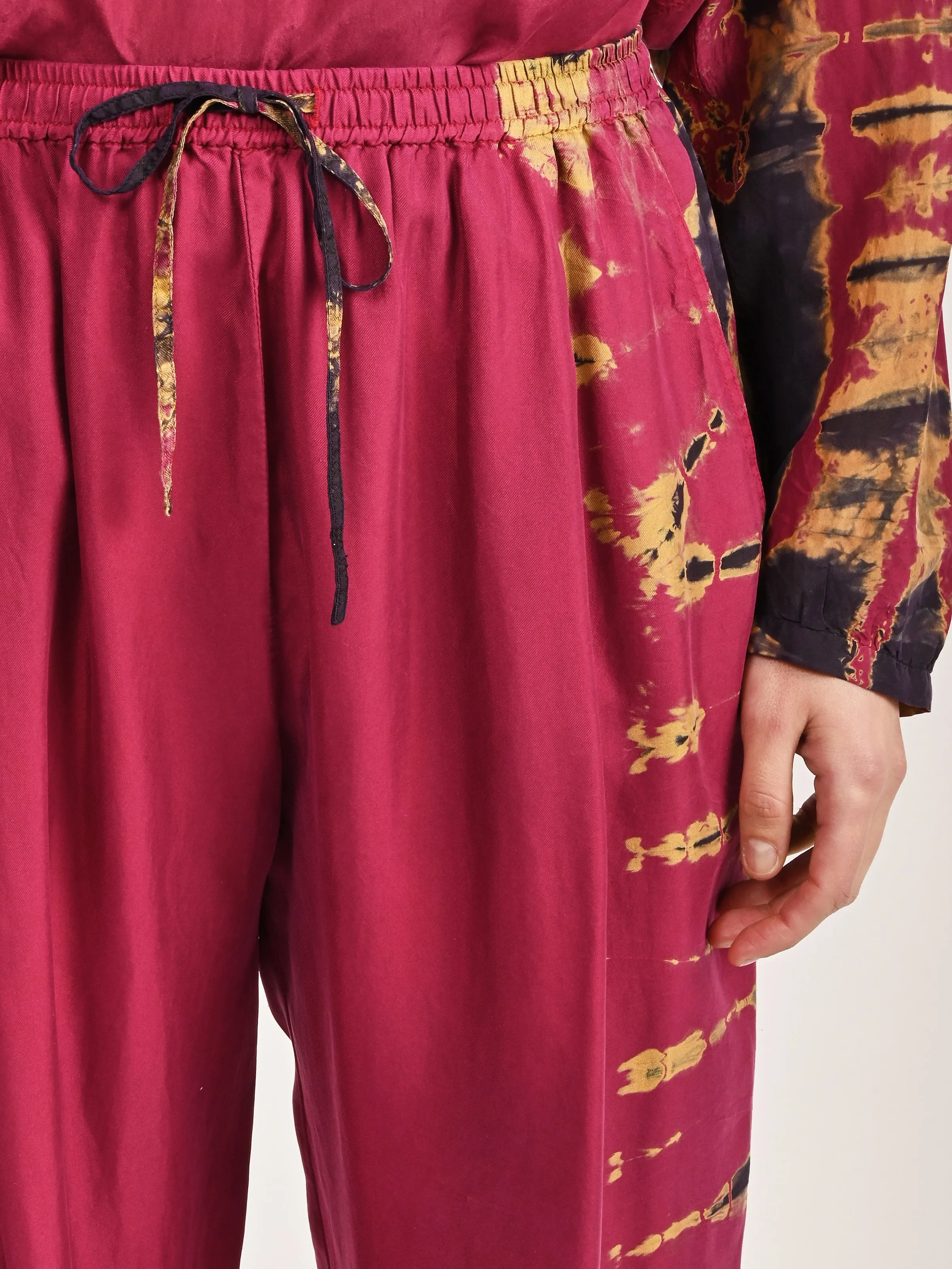 Fuchsia Logan Pant sold by Frances May Houseline product image thumbnail 4