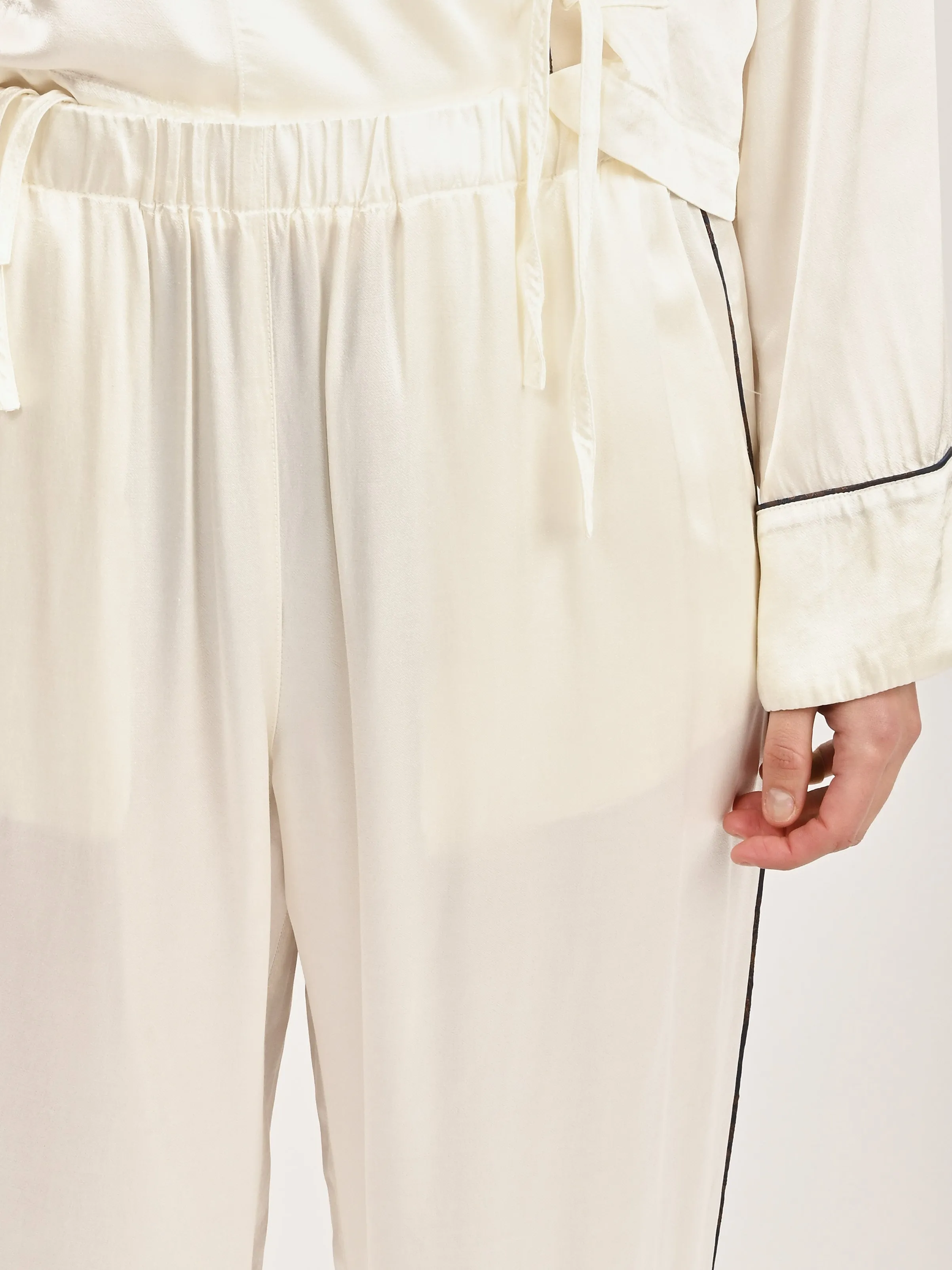 Ivory Camden Pant sold by Frances May Houseline product image thumbnail 4