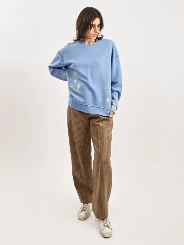 Wash Blue Hesperia Sweatshirt made by Raquel Allegra