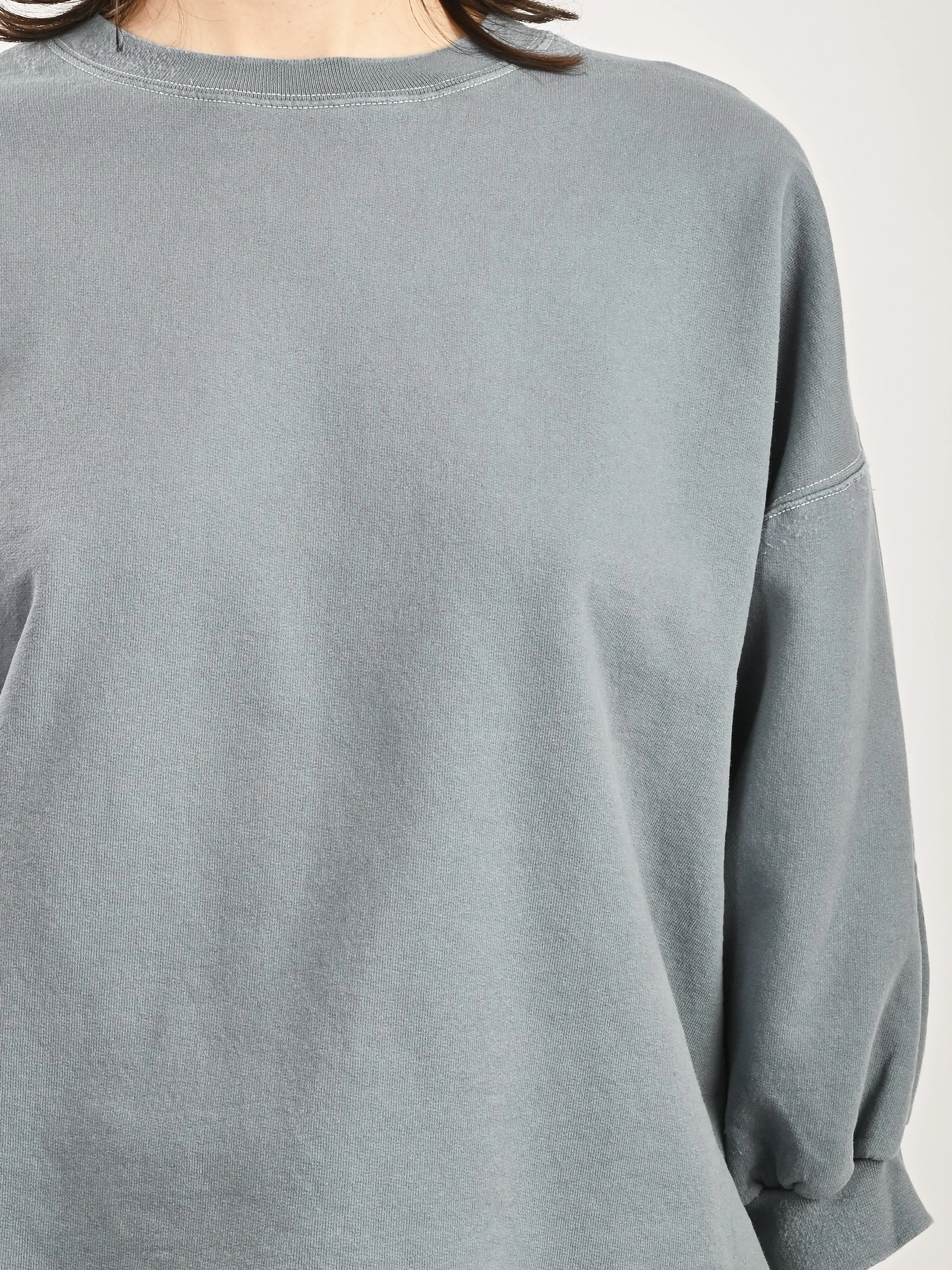 Petrol Fond Sweatshirt sold by Frances May Houseline product image thumbnail 4
