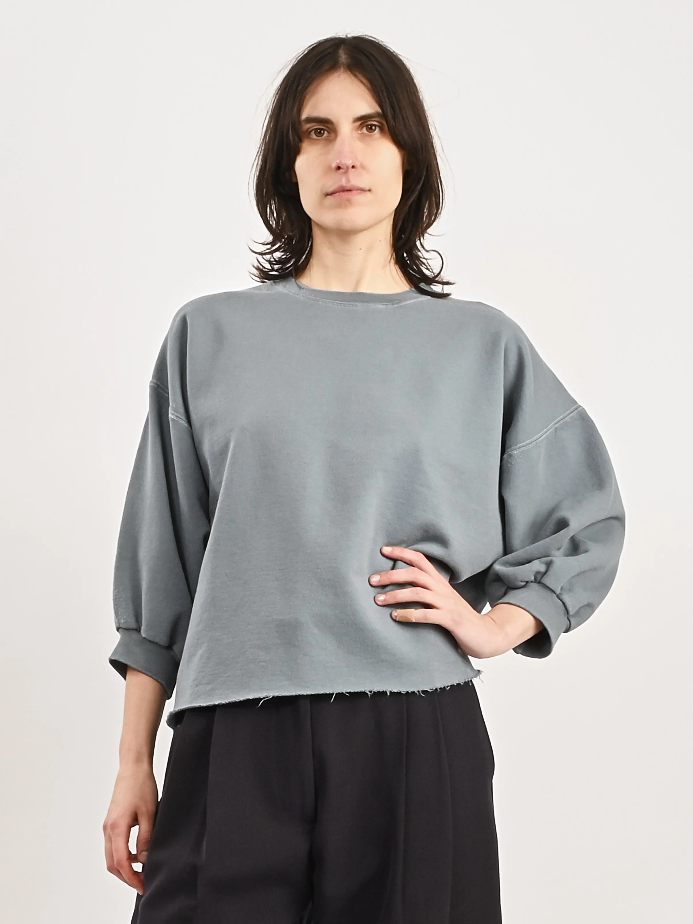 Petrol Fond Sweatshirt sold by Frances May Houseline product image thumbnail 2
