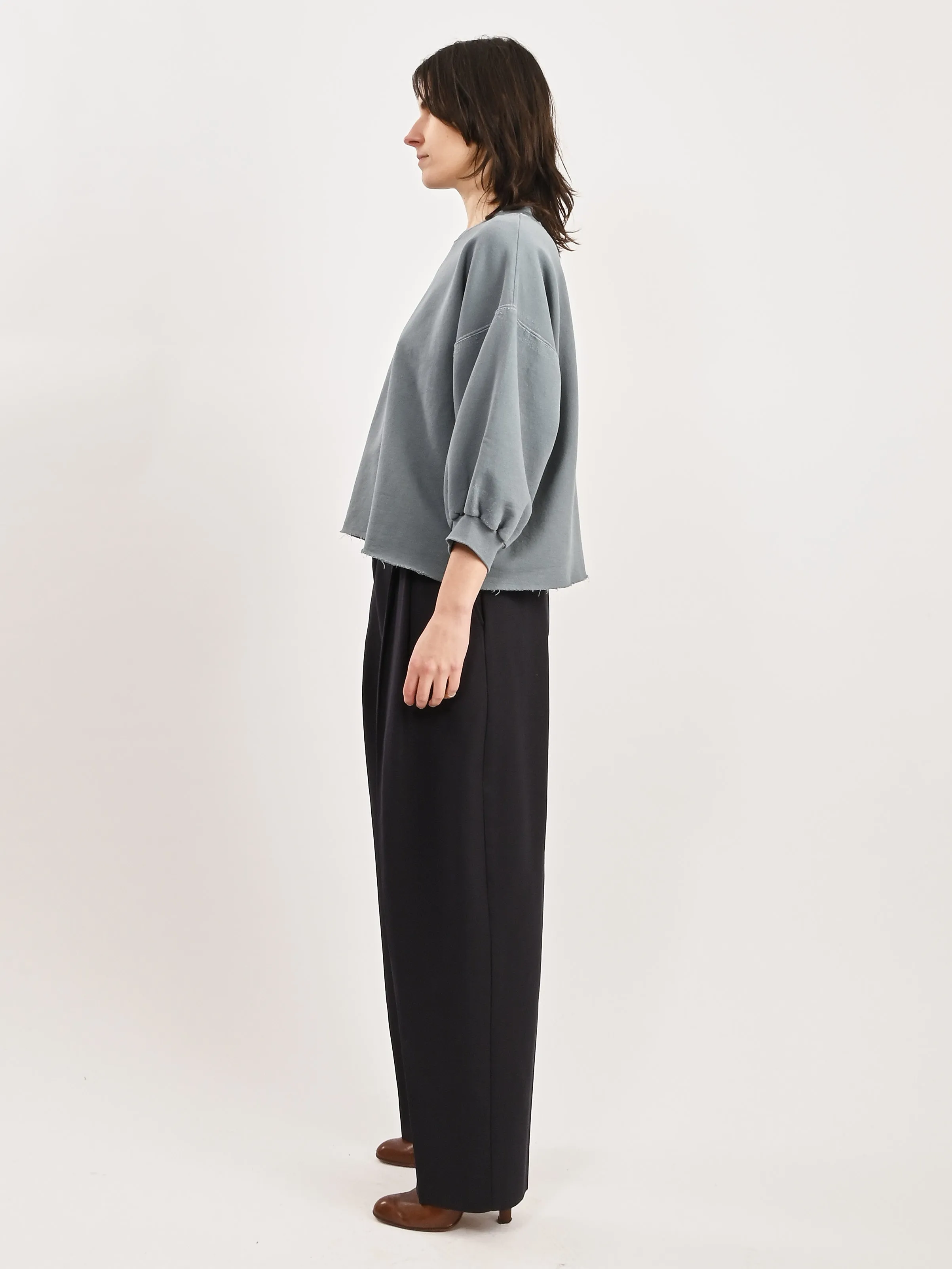 Petrol Fond Sweatshirt sold by Frances May Houseline product image thumbnail 5
