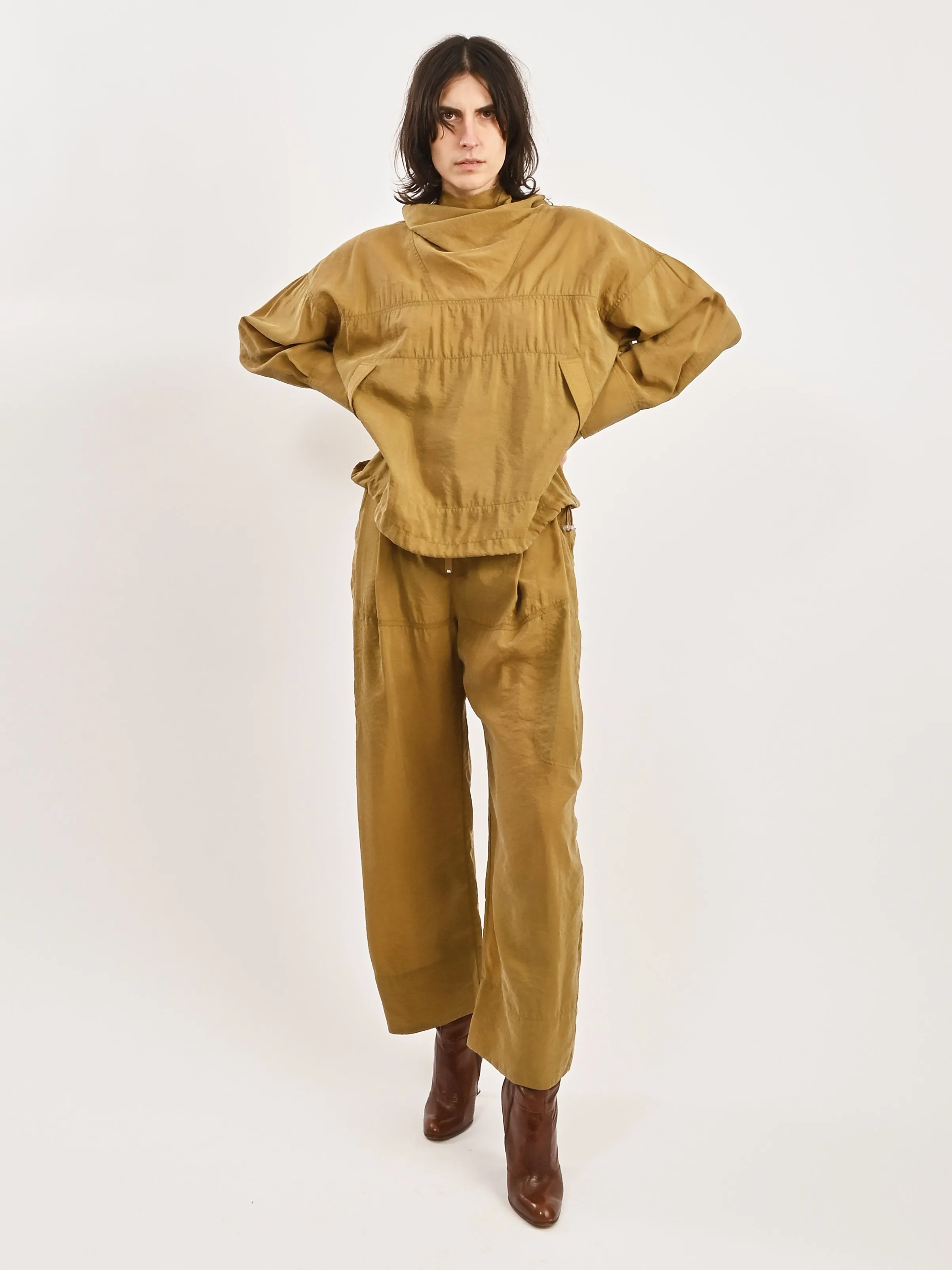 Mustard Camarra Top sold by Frances May Houseline