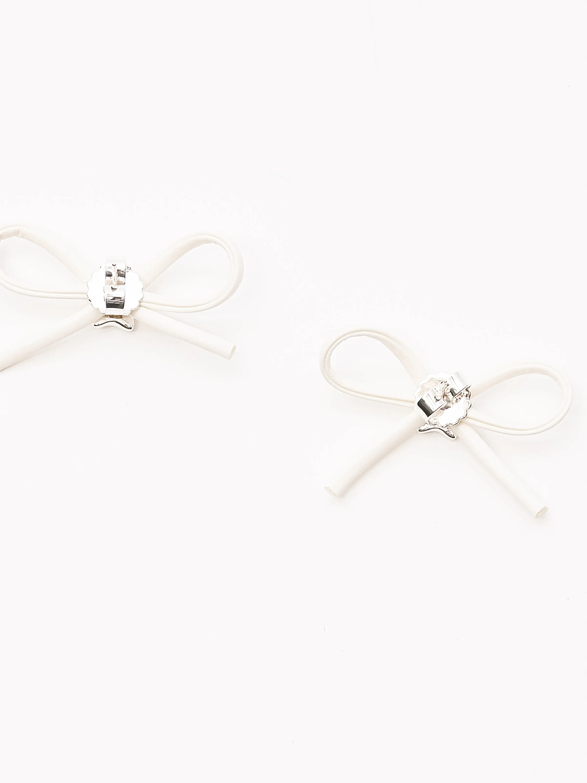 White Ume Earrings sold by Frances May Houseline