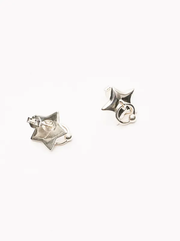 Silver Wanda Earrings sold by Frances May Houseline