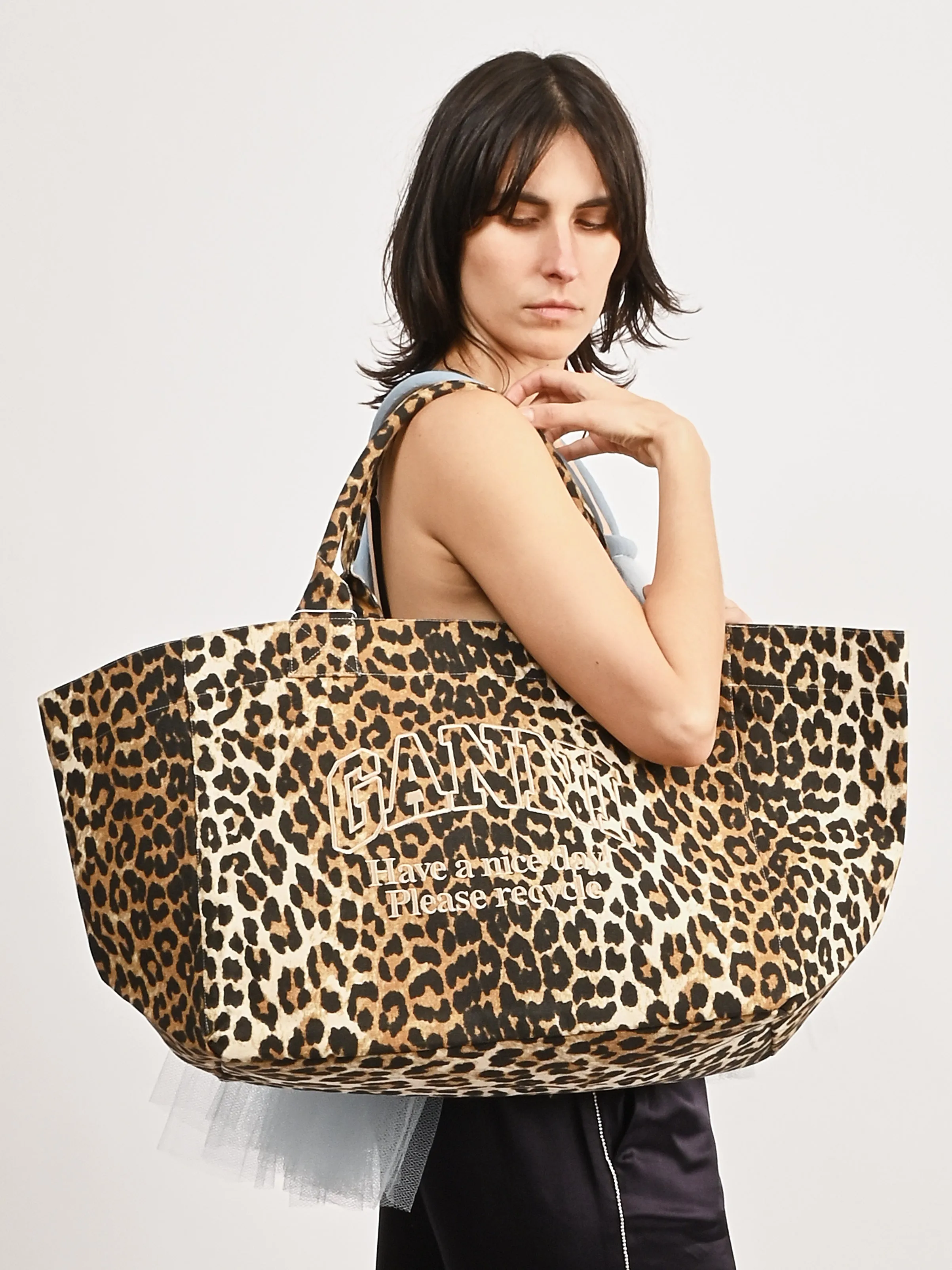 Leopard Print XXL Shopper sold by Frances May Houseline