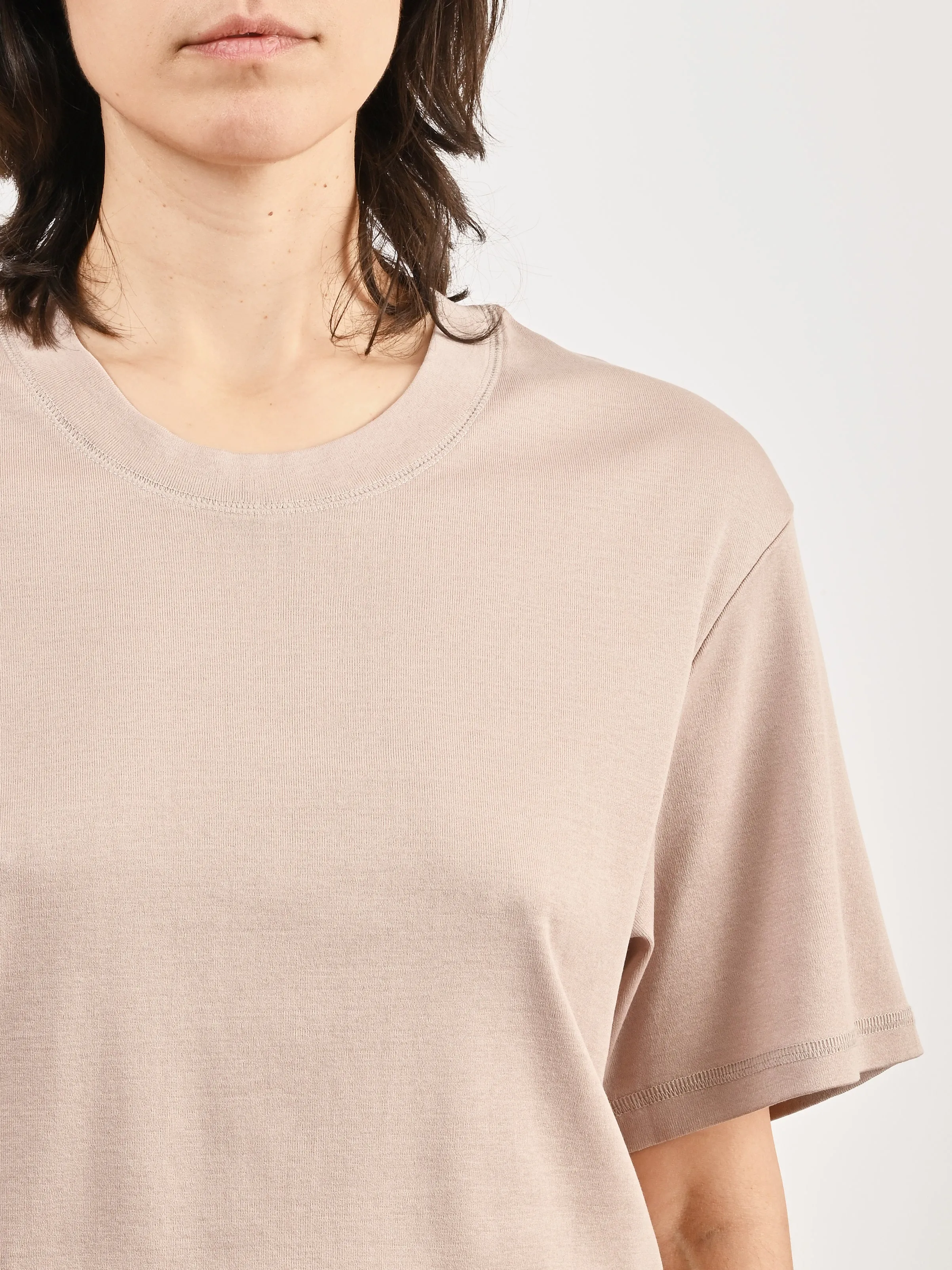 Violet Ice Belted Rib T-Shirt Dress sold by Frances May Houseline product image thumbnail 3