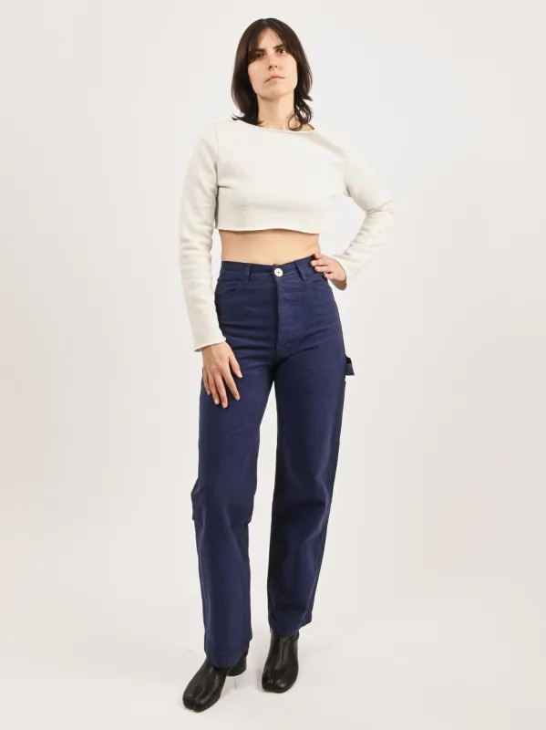 Bill Cunningham Blue Handy Pant sold by Frances May Houseline