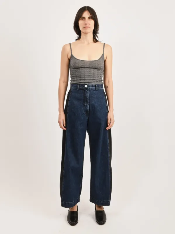 Dark Wash Garra Pant made by Rachel Comey