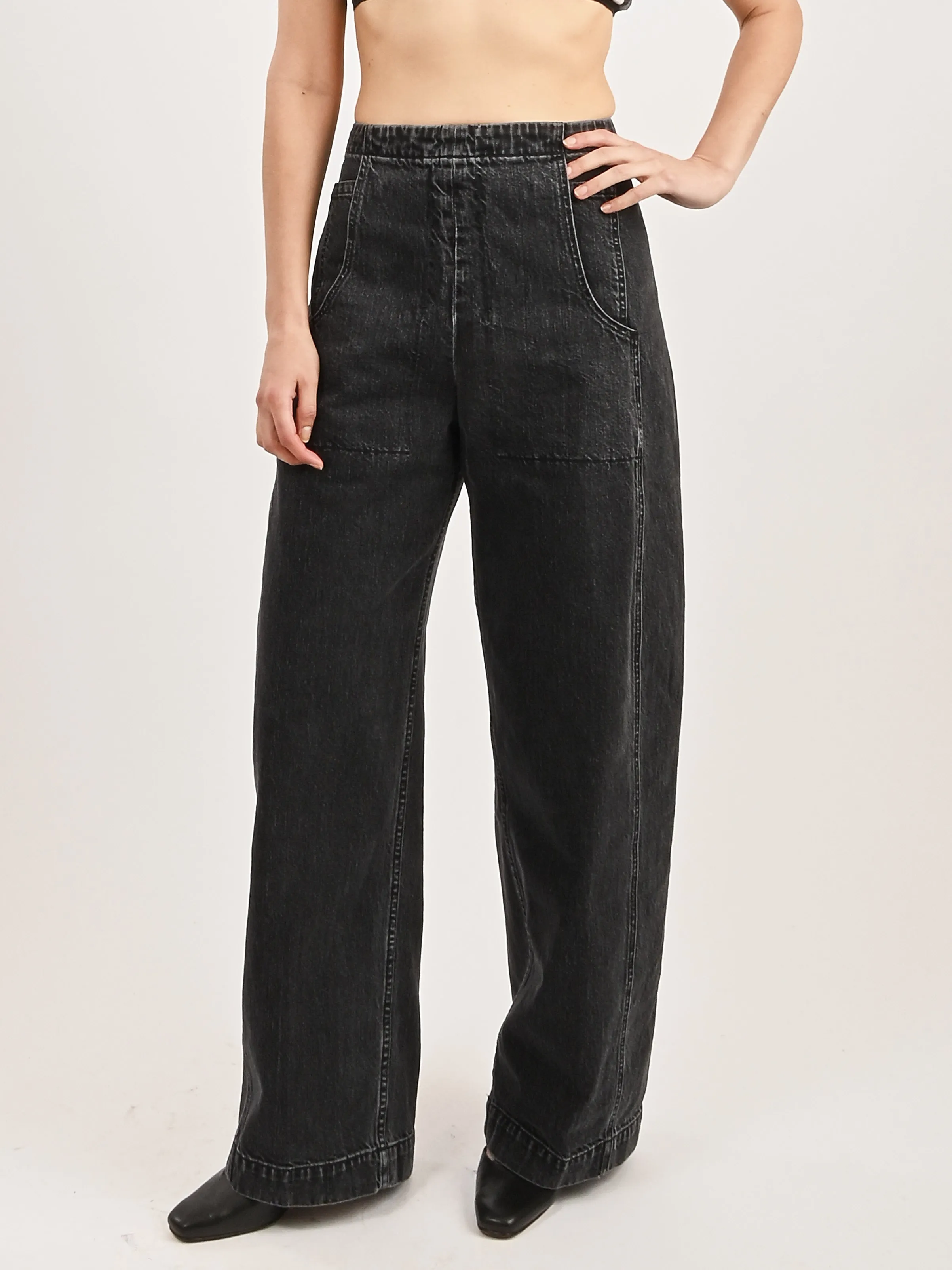 Black Tany Pant sold by Frances May Houseline product image thumbnail 2
