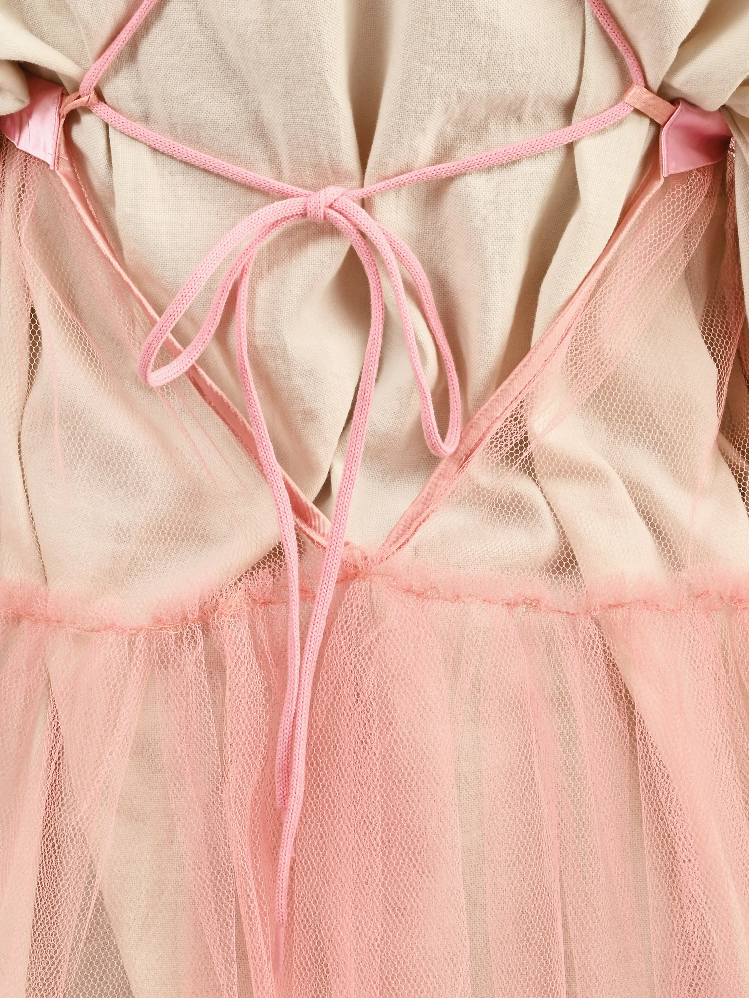 Pink Sheer Dress sold by Frances May Houseline product image thumbnail 5