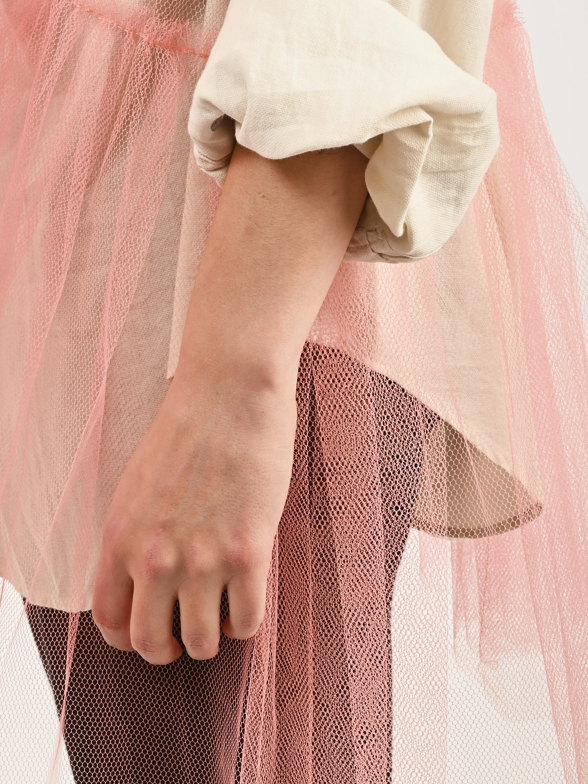 Pink Sheer Dress sold by Frances May Houseline product image thumbnail 4