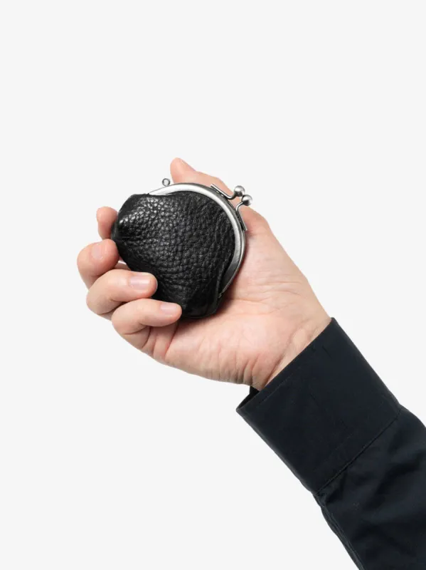 Black Tone Nume Gamaguchi Coin Case made by Frances May Houseline