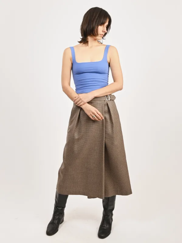 Violet Blue Matisse Scooped Tank made by Gil Rodriguez