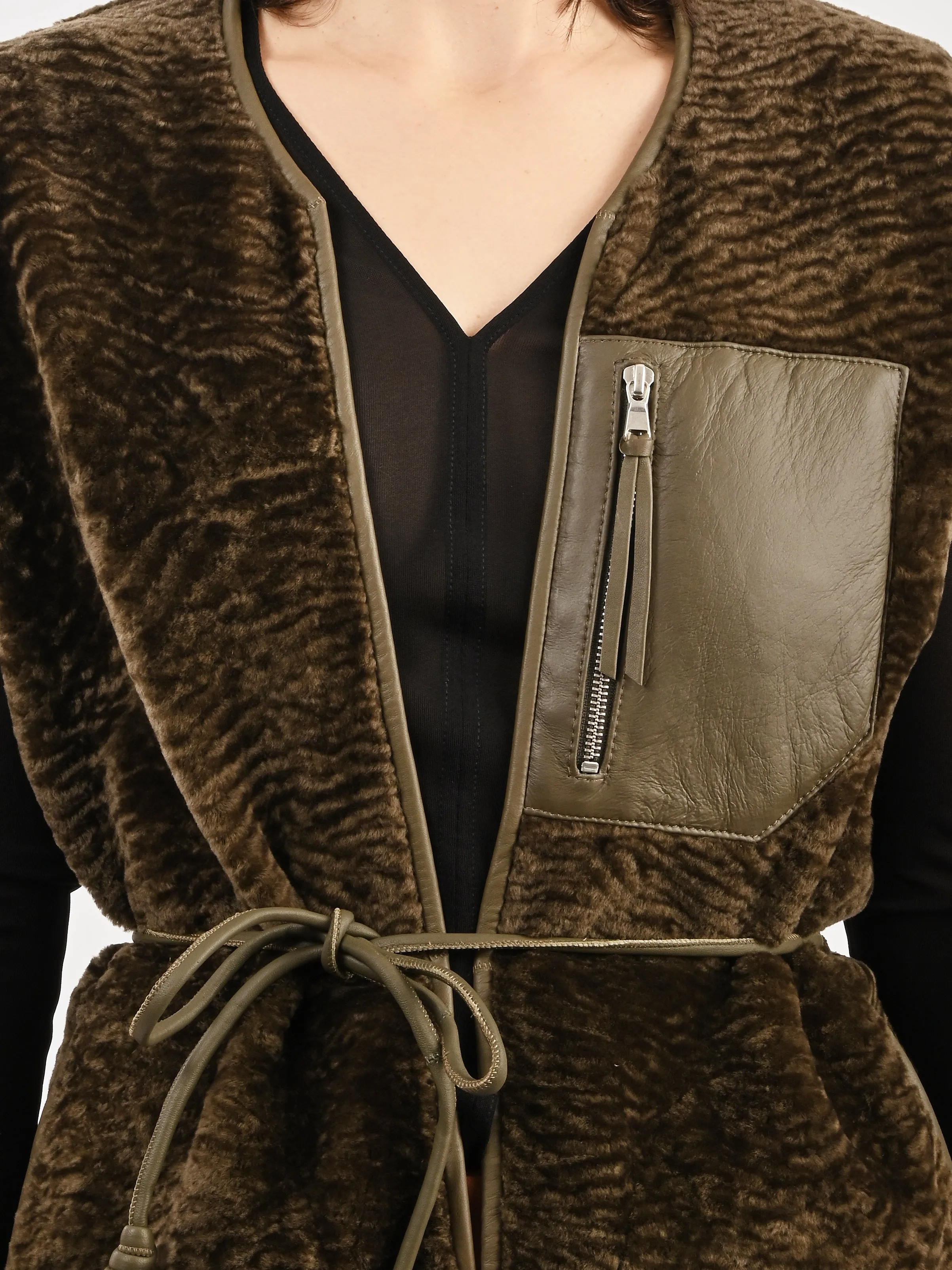 Olive Oliver Vest sold by Frances May Houseline product image thumbnail 4