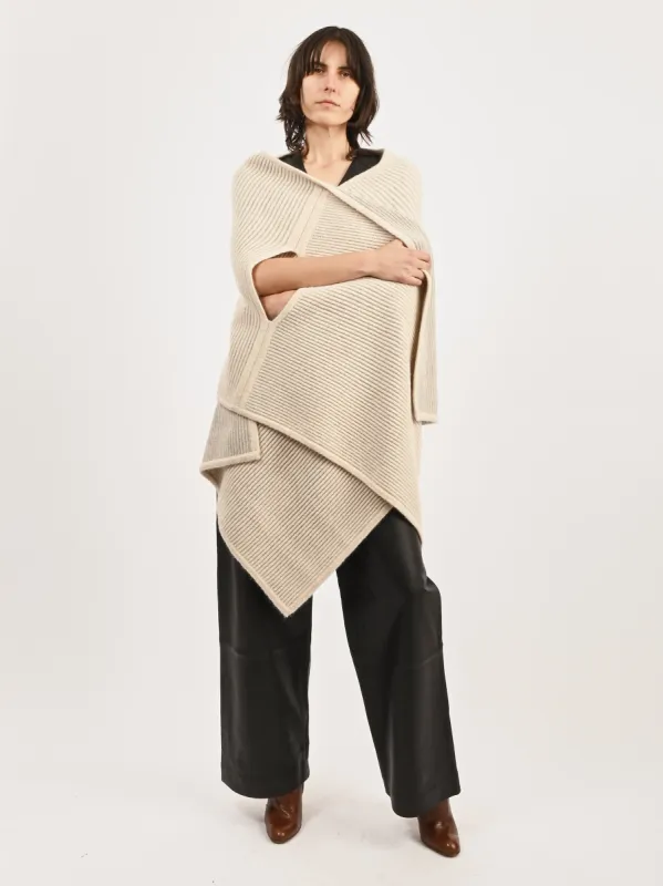 Alabaster/Carrara Ottoman Stole made by Lauren Manoogian