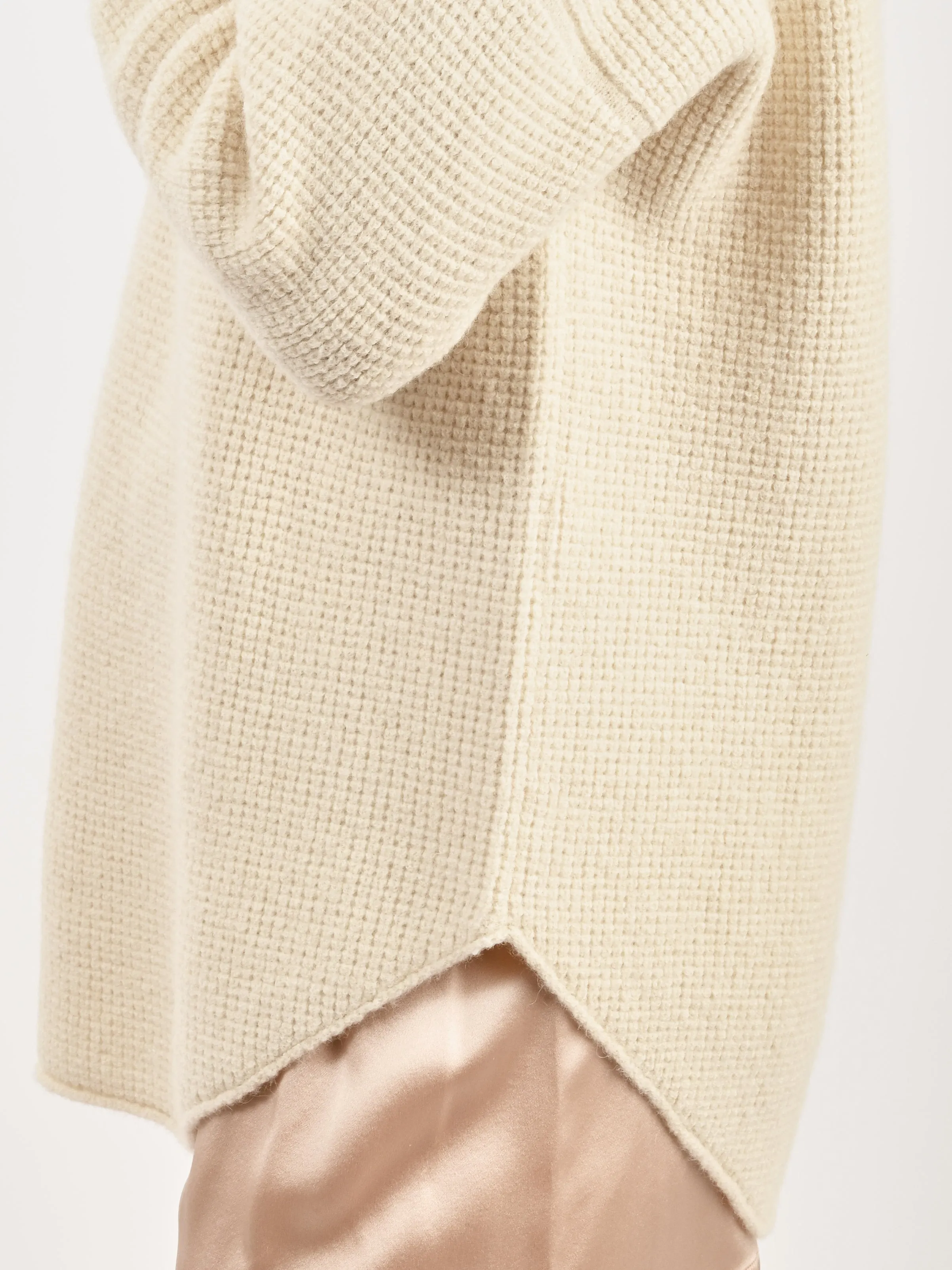 Vanilla Waffle Crewneck sold by Frances May Houseline product image thumbnail 4