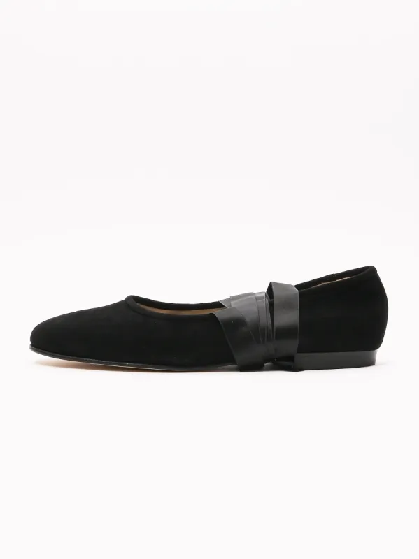 Black Musette Flat sold by Frances May Houseline