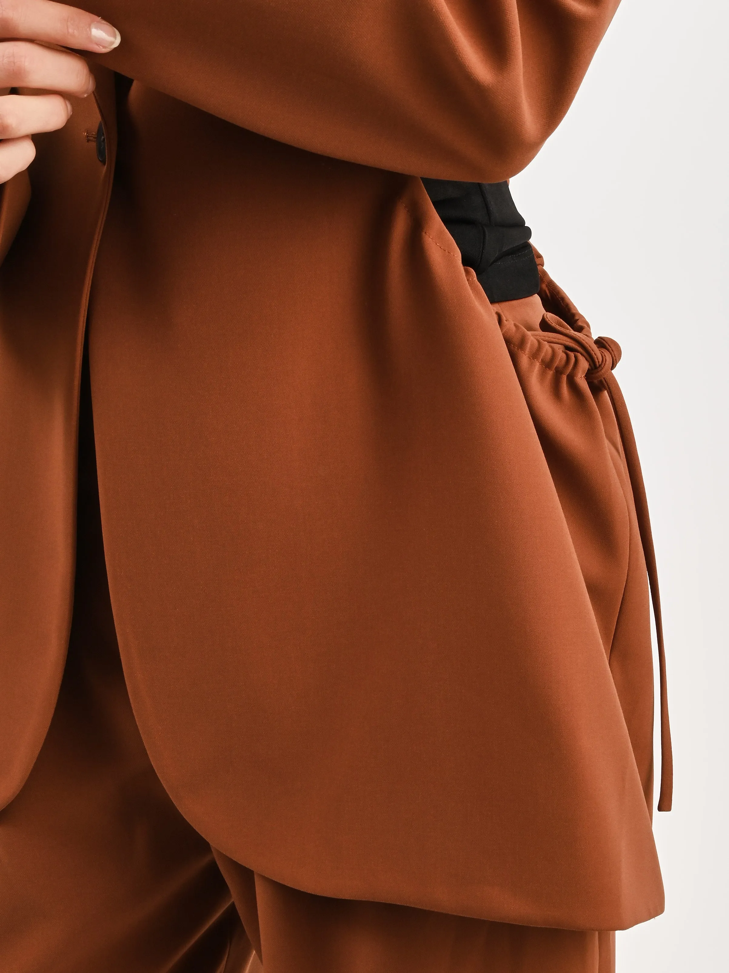 Clay Gathered Cutout Blazer sold by Frances May Houseline product image thumbnail 5