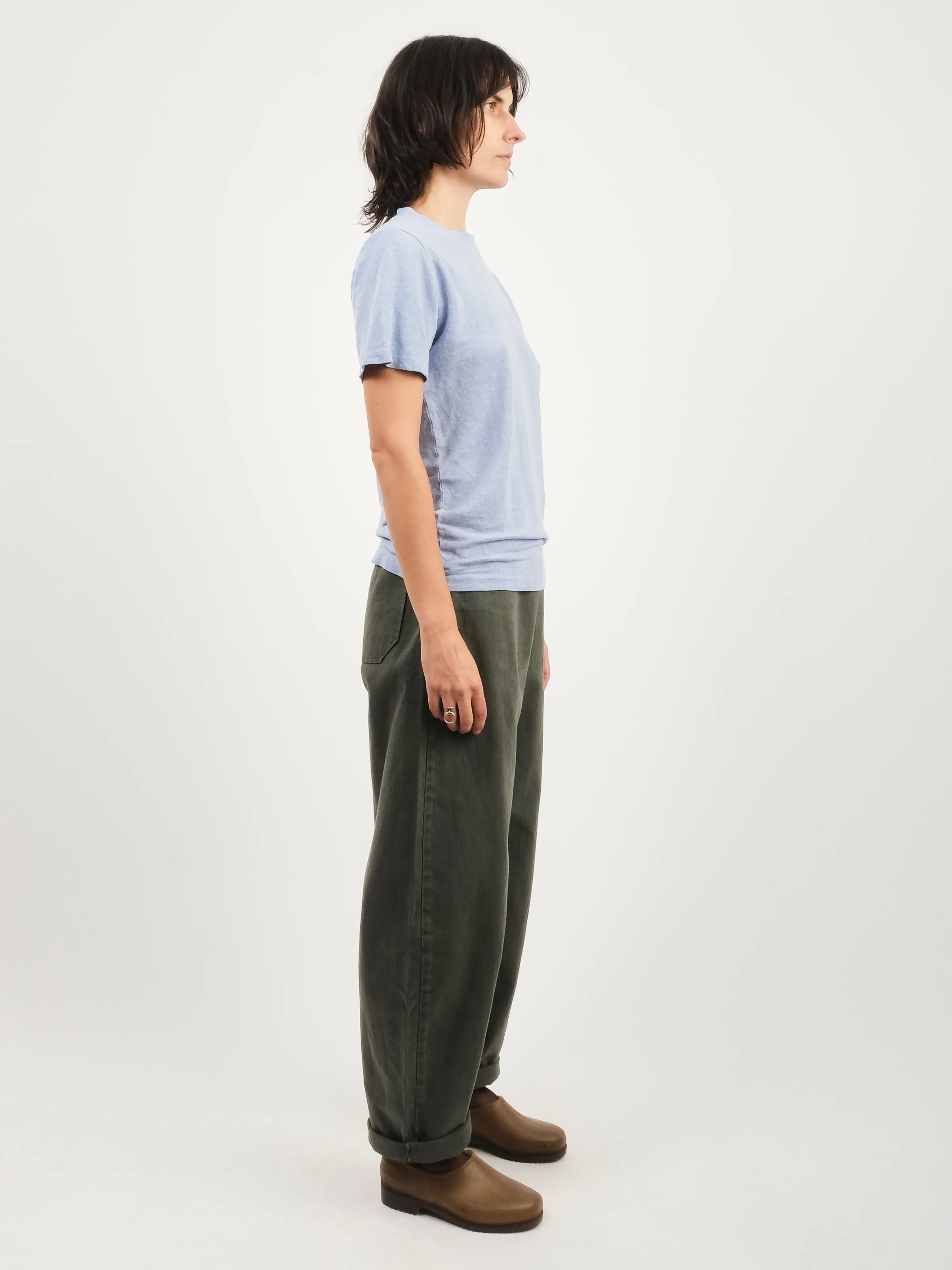 Coastal Blue Mana 10 100% Hemp Tee sold by Frances May Houseline product image thumbnail 5