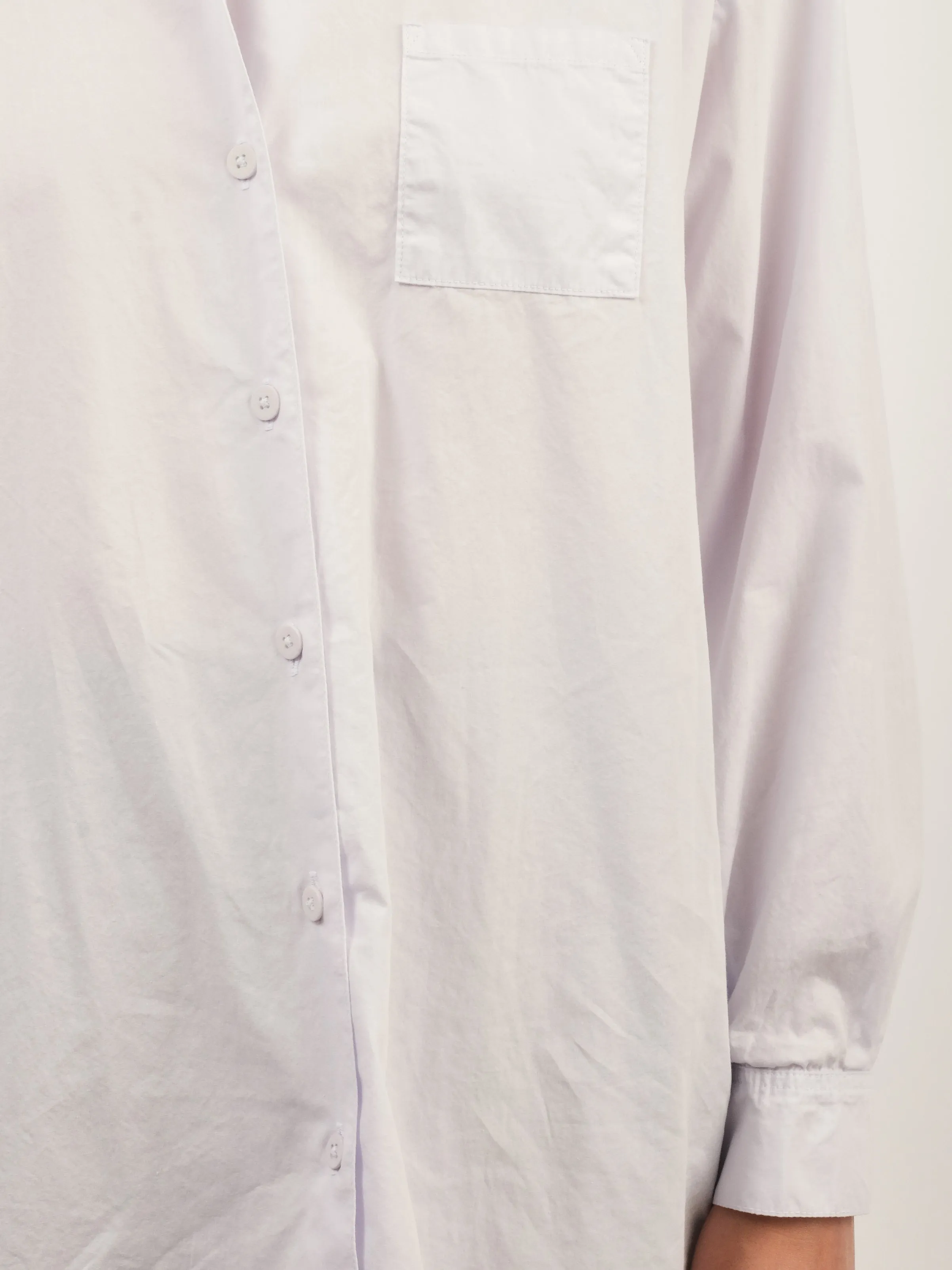 Lilac Haze Painter Shirt sold by Frances May Houseline product image thumbnail 5