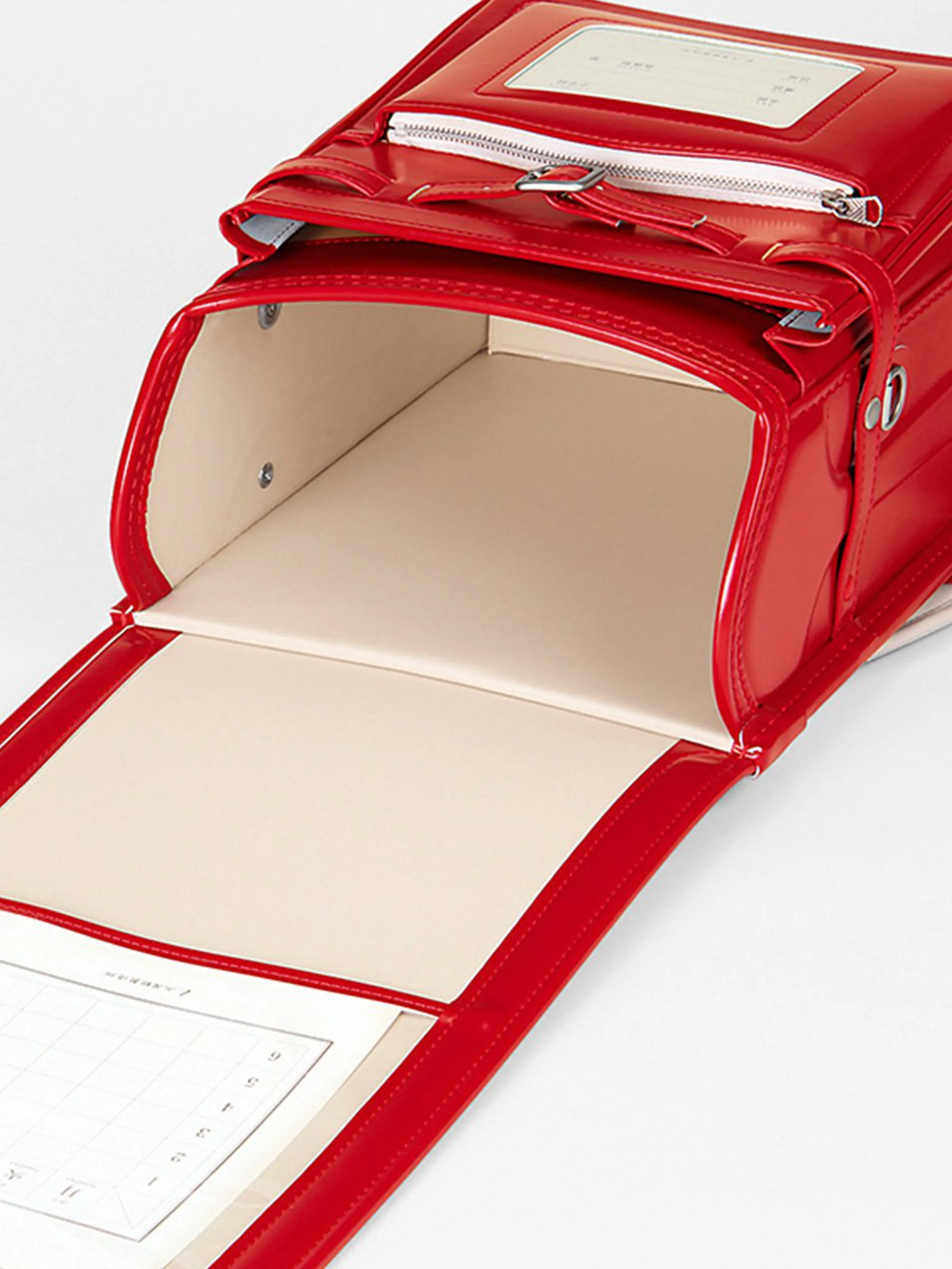 Red Randoseru Lite Backpack sold by Frances May Houseline product image thumbnail 3
