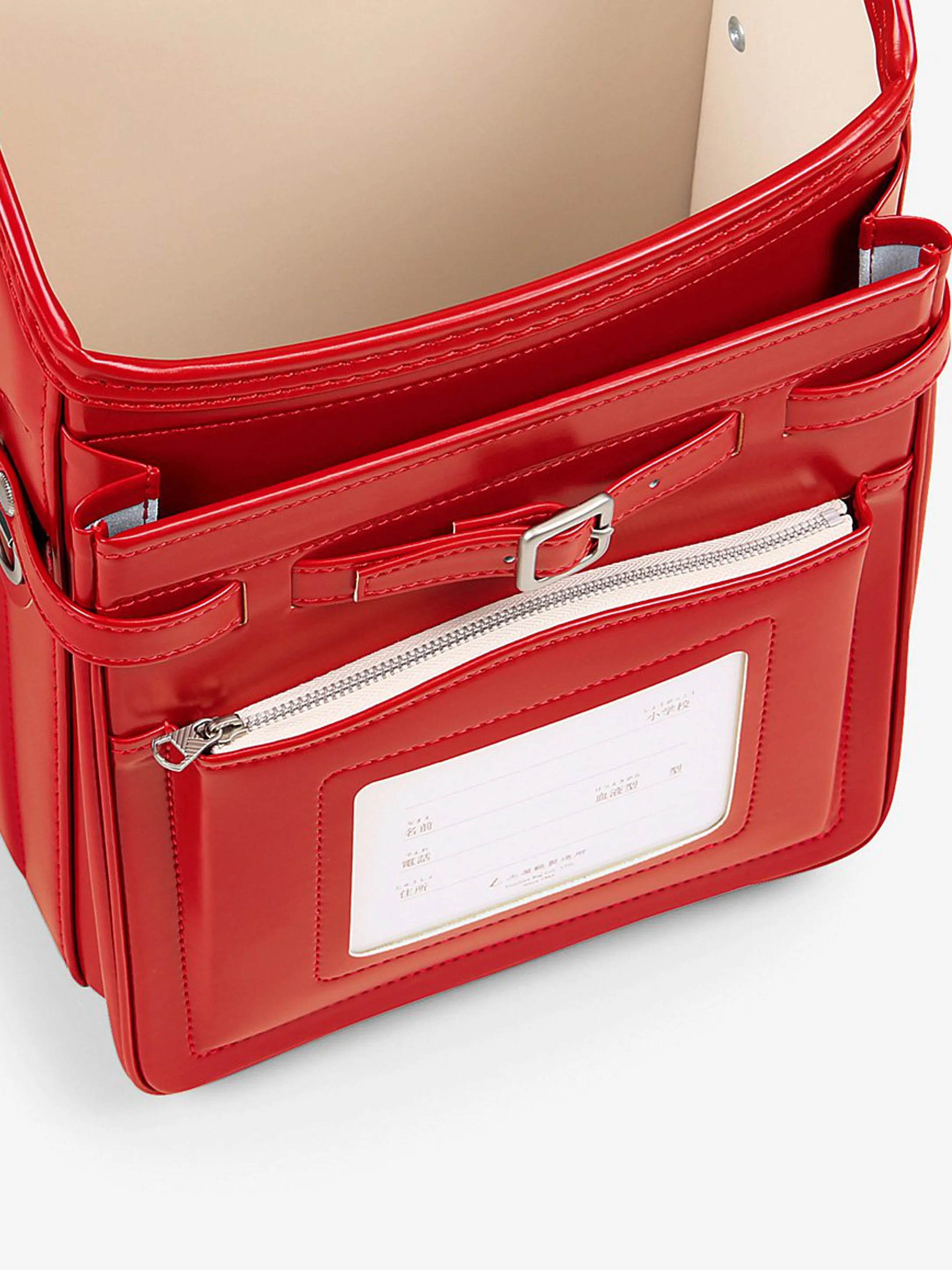 Red Randoseru Lite Backpack sold by Frances May Houseline product image thumbnail 4