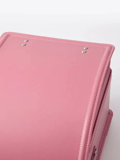 Peach X Rest On Lake Randoseru Cowhide Hybrid Backpack sold by Frances May Houseline product image thumbnail 3