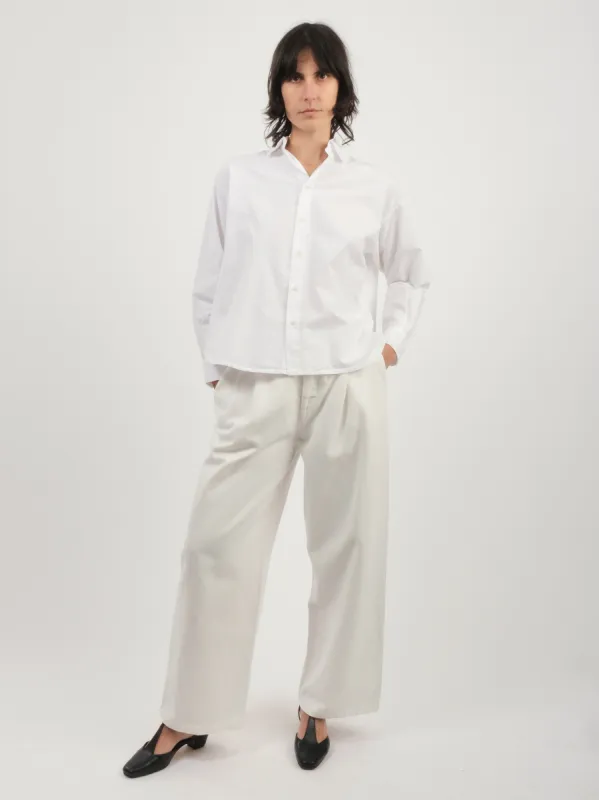 White Egitto Camicia Eolia sold by Frances May Houseline